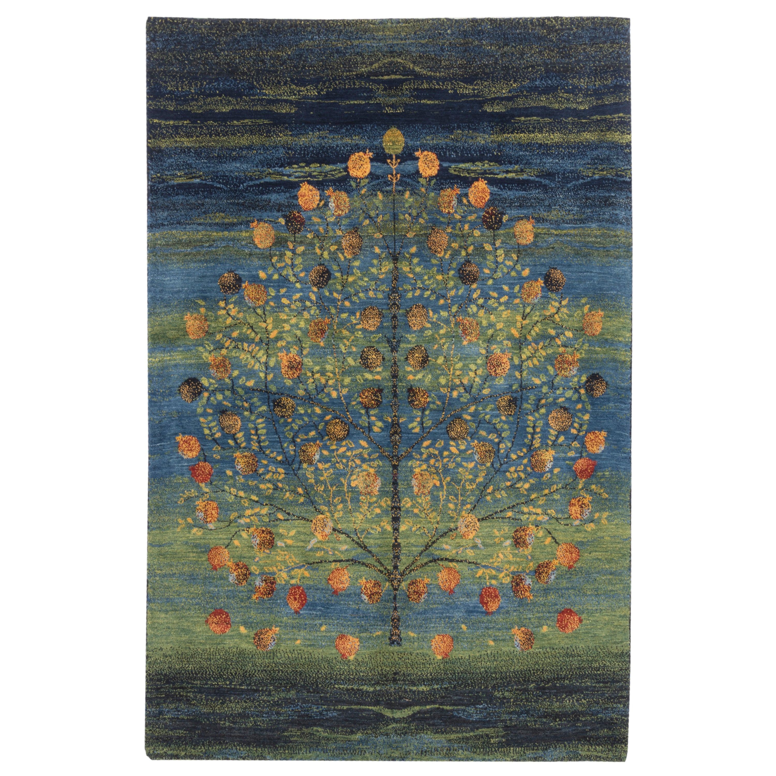 Shiraz Handmade Gabbeh — Sarasar | Full Wool | 150 × 228 cm | SKU 50301155