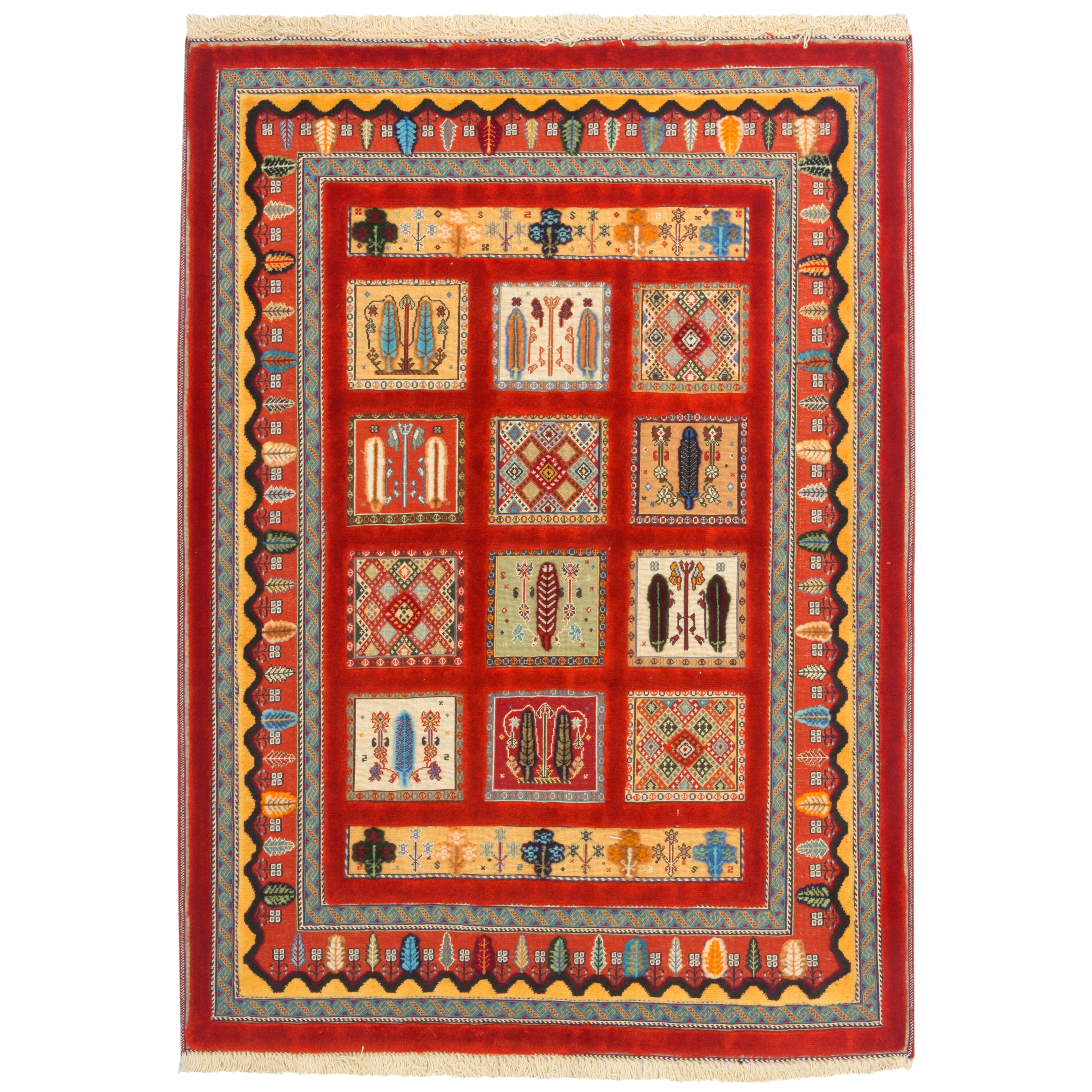 Sirjan Handmade Kilim Carpet — Kheshti | Full Wool | 107 × 150 cm | SKU 40100299