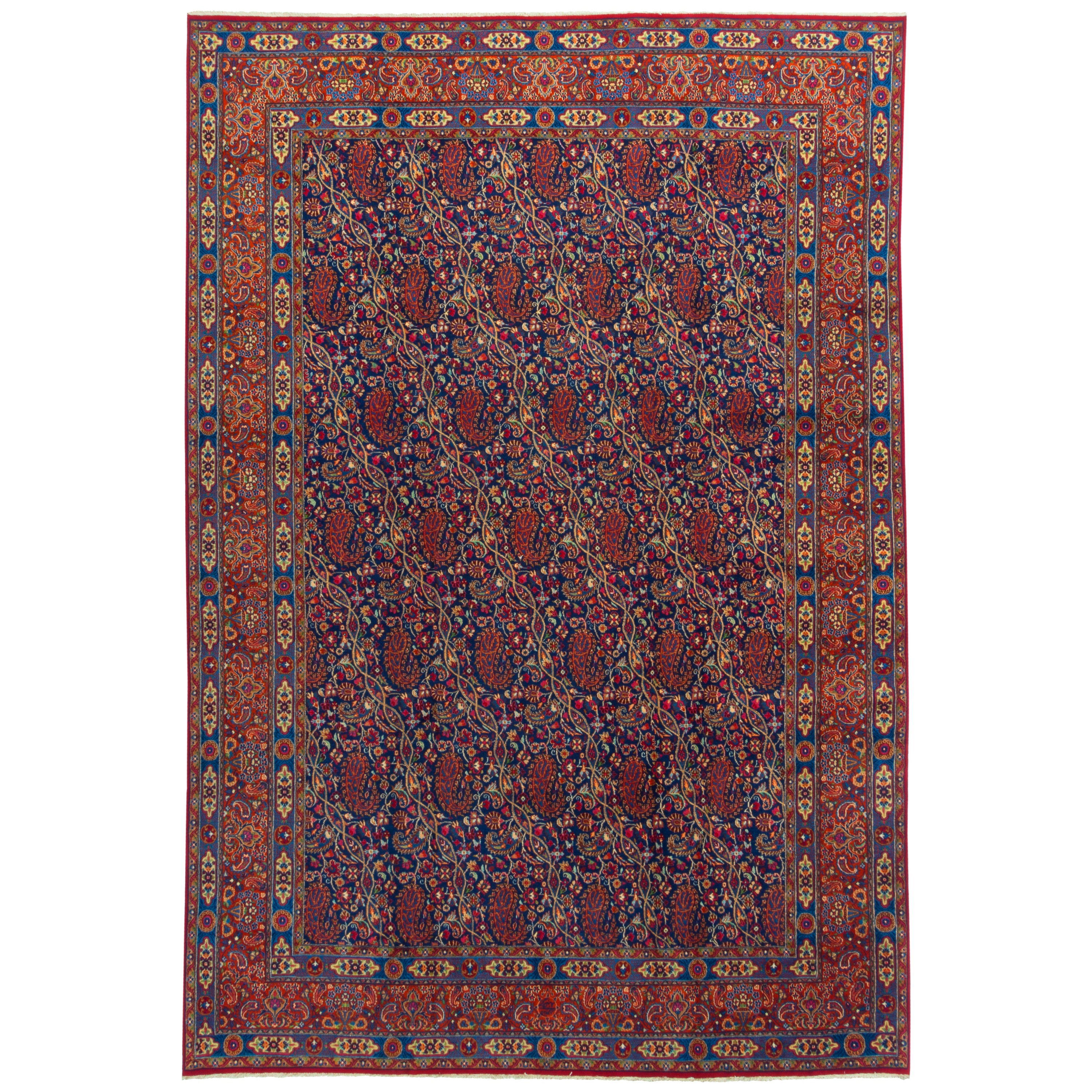 سجادة دورخش اليدوية — ساراسار | صوف / سدى قطن | 242 × 354 سم | SKU 10800152