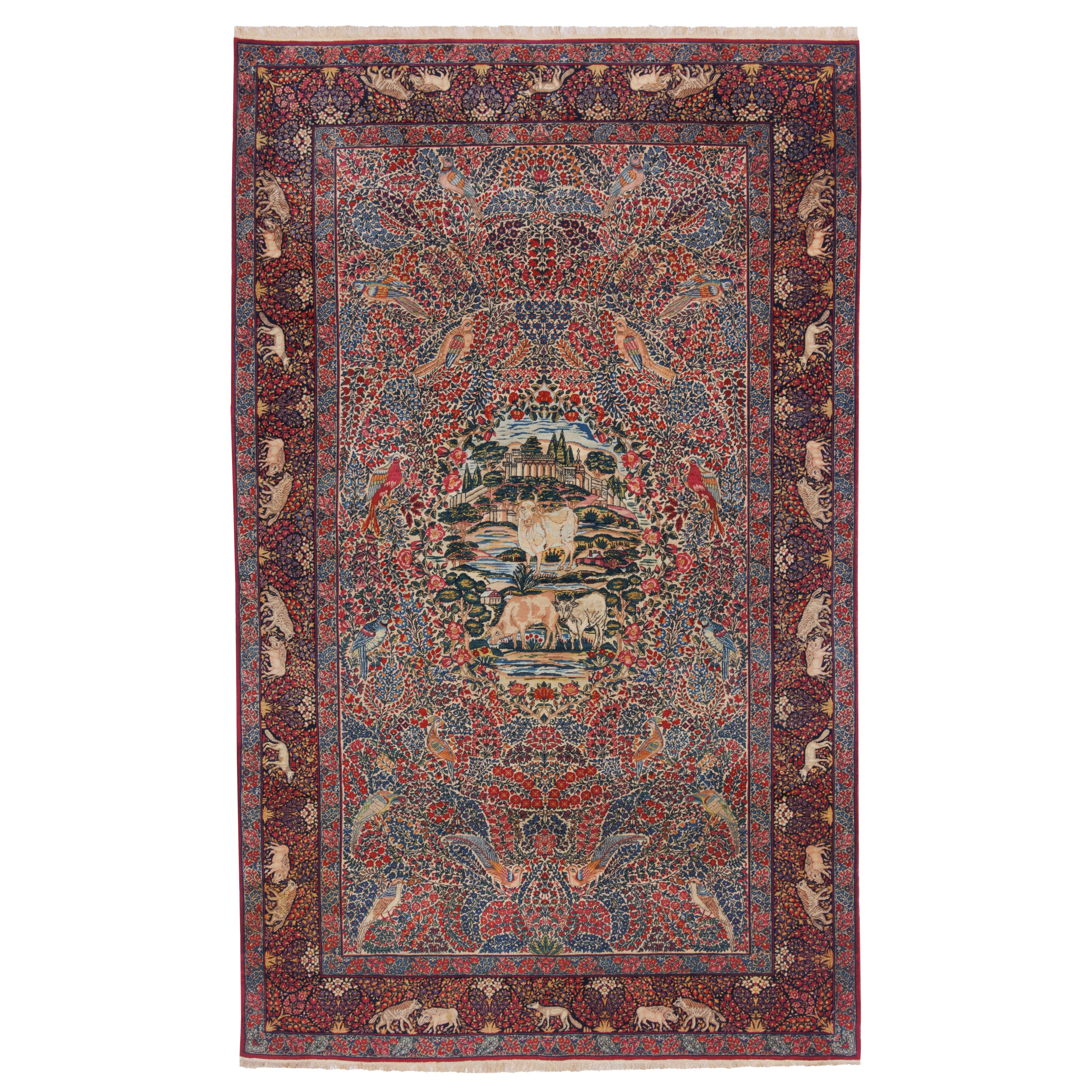 سجاد راور اليدوي — سراسر | صوف / سداة قطن | 140 × 235 سم | SKU 10300006