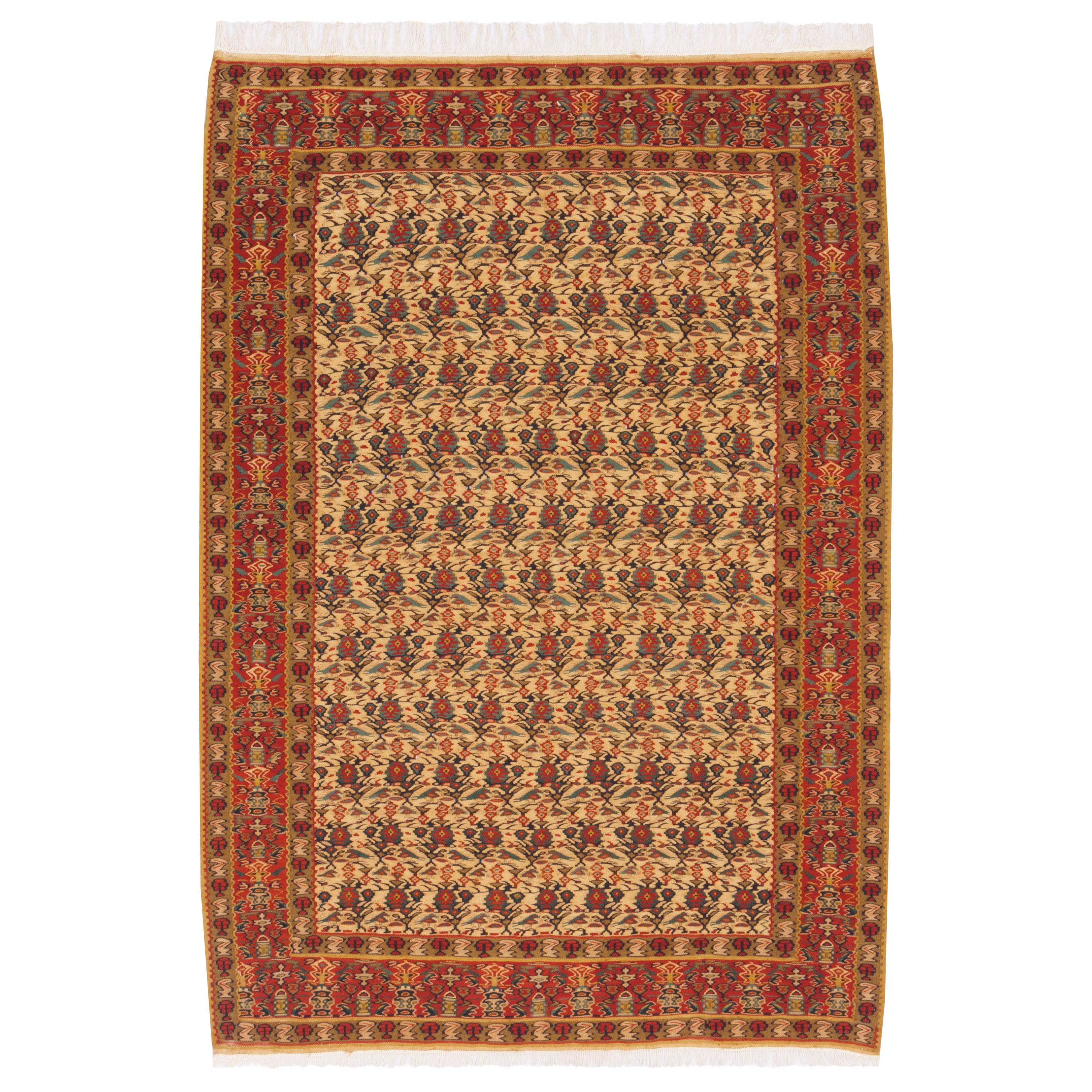 Sirjan Handmade Kilim — Sarasar | Full Wool | 109 × 157 cm | SKU 40101225
