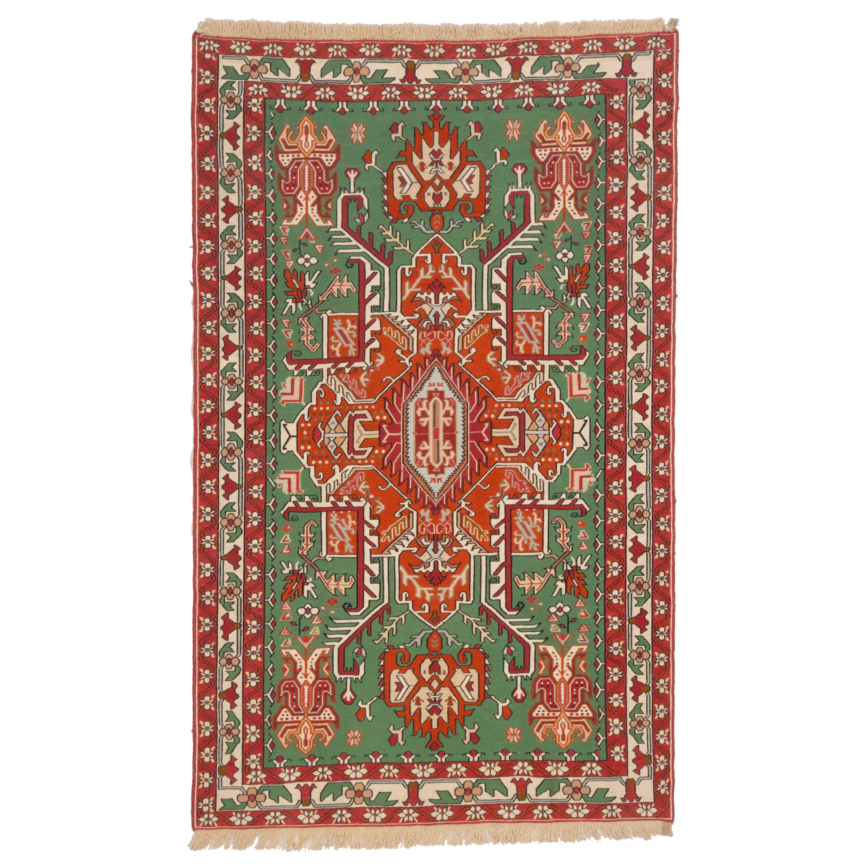Sirjan Handmade Kilim — Sarasar | Full Wool | 120 × 195 cm | SKU 40201273
