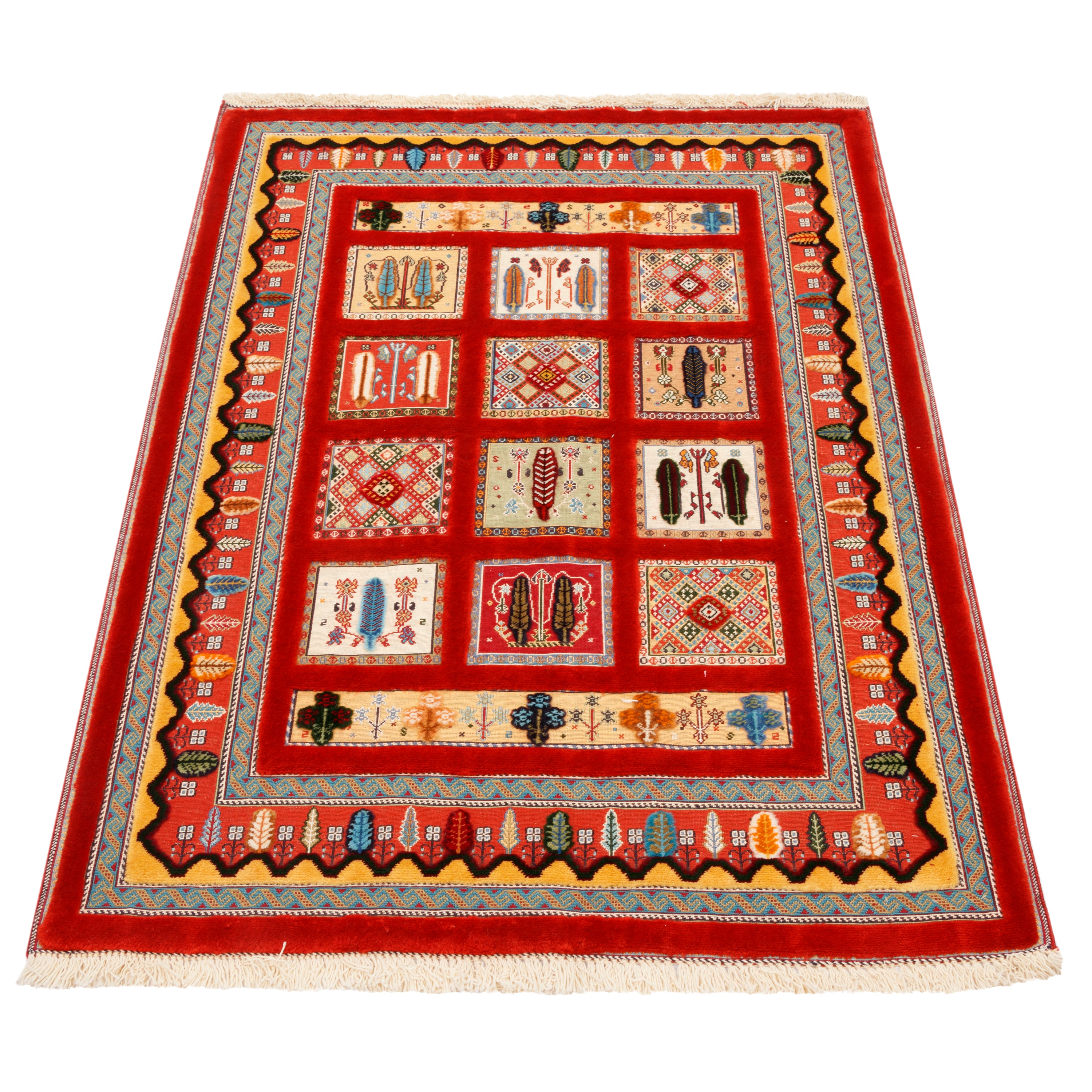 Sirjan Handmade Kilim Carpet — Kheshti | Full Wool | 107 × 150 cm | SKU 40100299