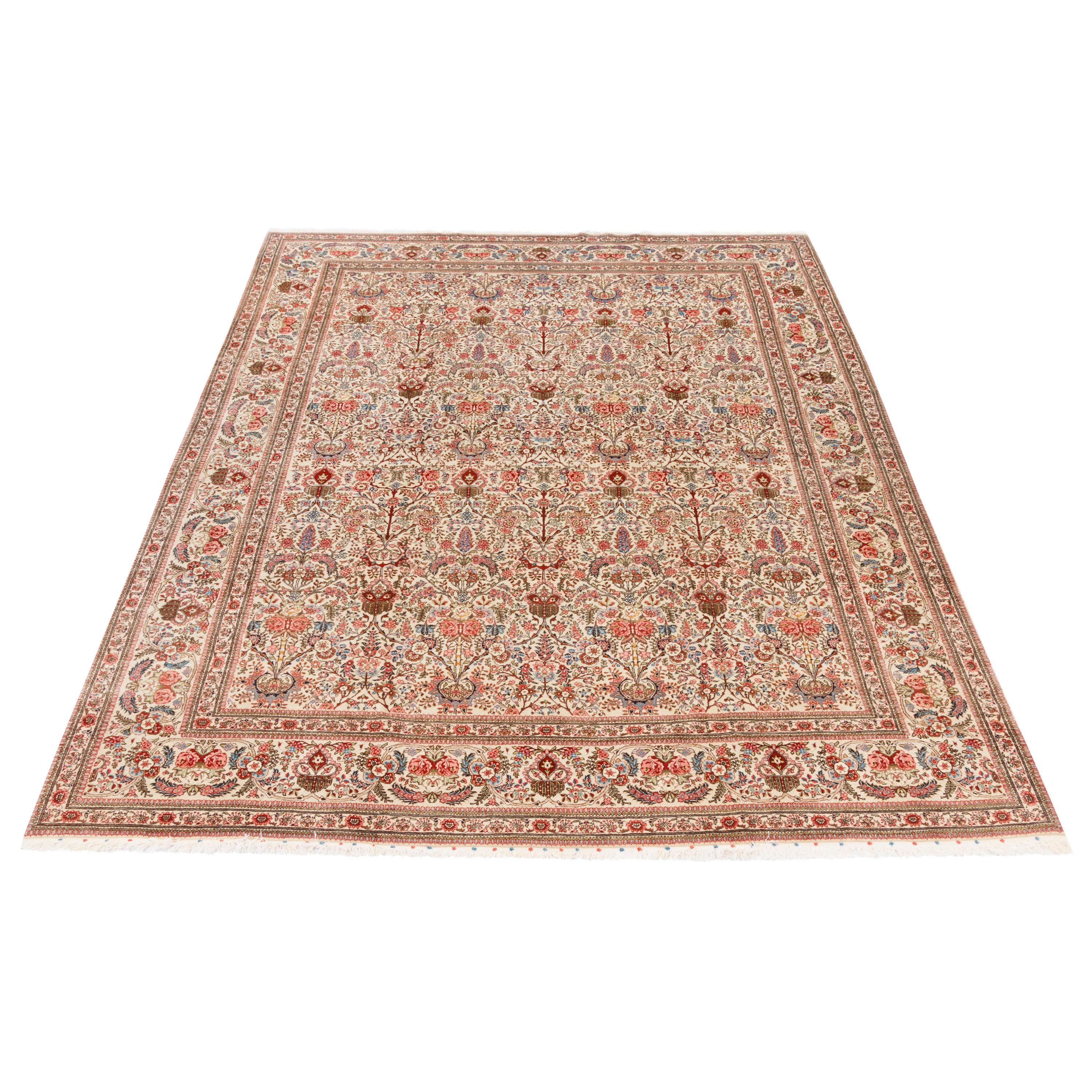 سجادة تبريز يدوية — ساراسار | صوف / قطن (سداة) | 280 × 360 سم | SKU 11000122
