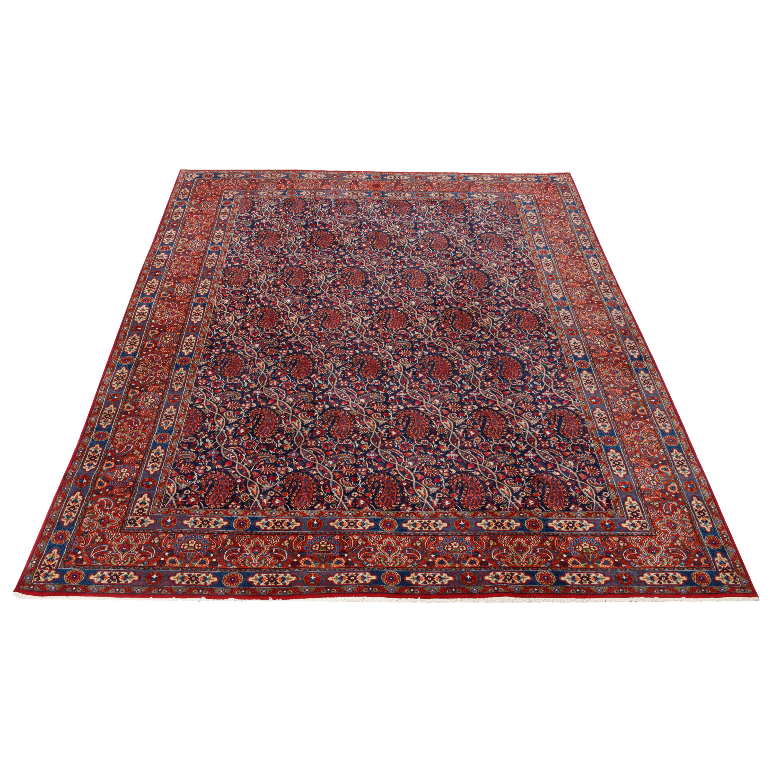 سجادة دورخش اليدوية — ساراسار | صوف / سدى قطن | 242 × 354 سم | SKU 10800152