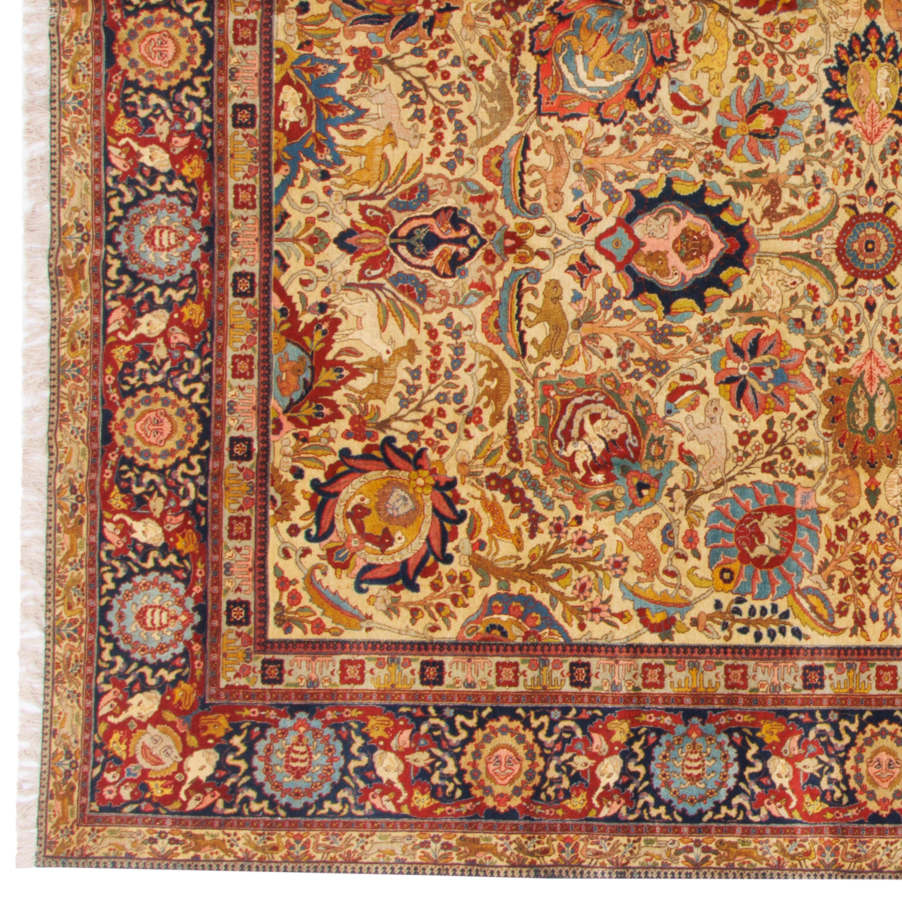 Tabriz Handmade Carpet — Afshan | Wool / Cotton Warp | 280 × 350 cm | SKU 10900133