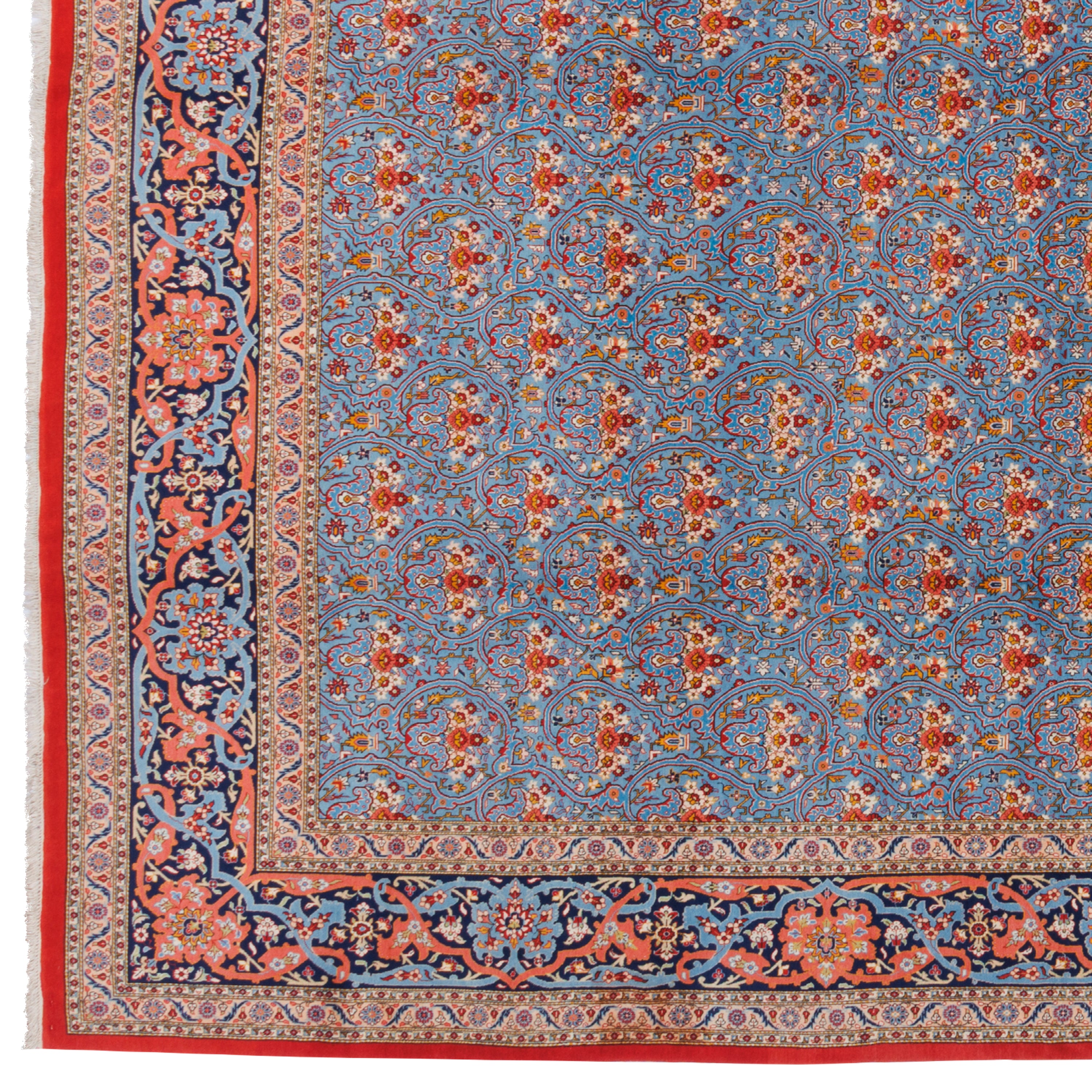 Tehran Handmade Carpet — Sarasar | Wool / Cotton Warp | 270 × 390 cm | SKU 11000123