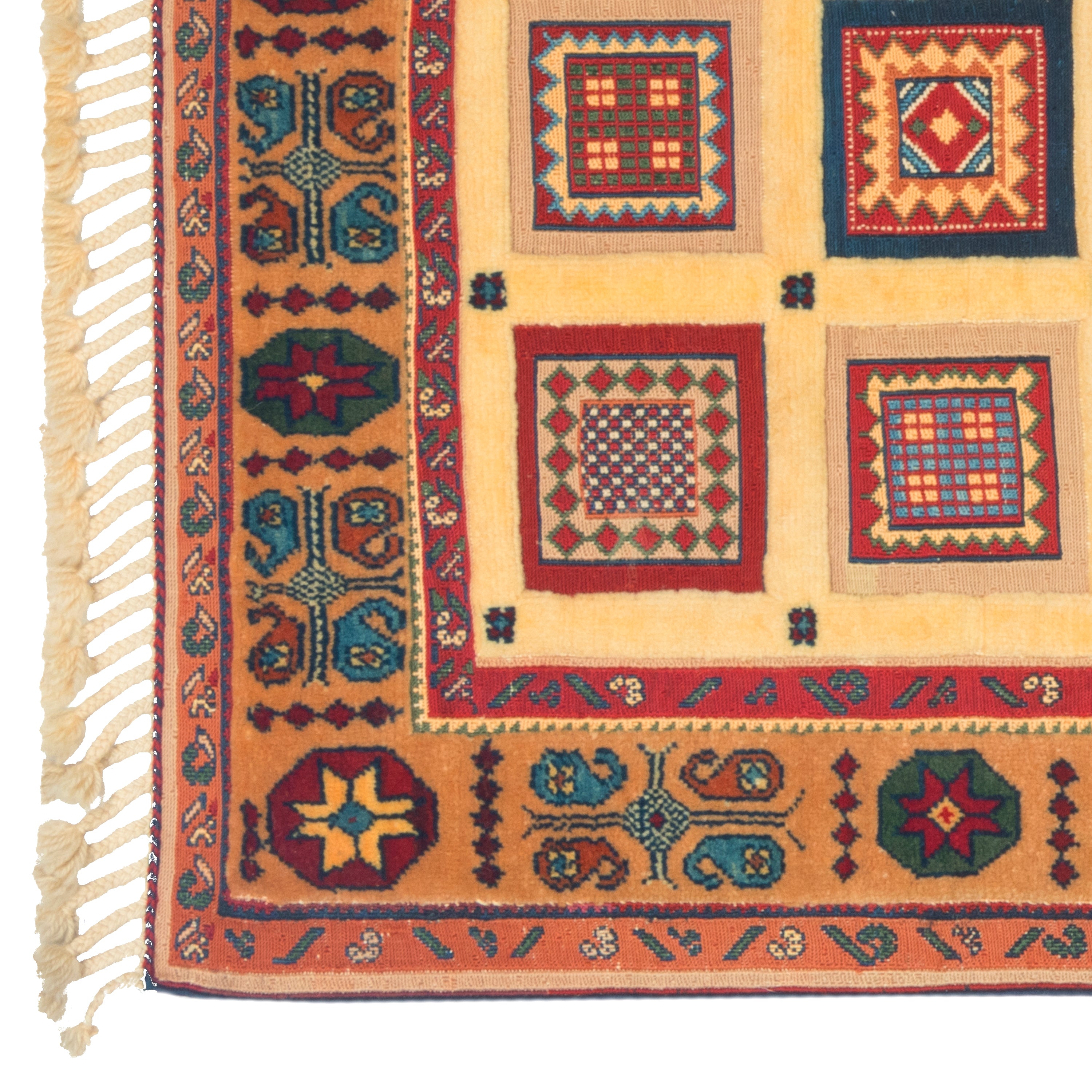 Sirjan Handmade Kilim Carpet — Kheshti | Full Wool | 80 × 132 cm | SKU 40100270