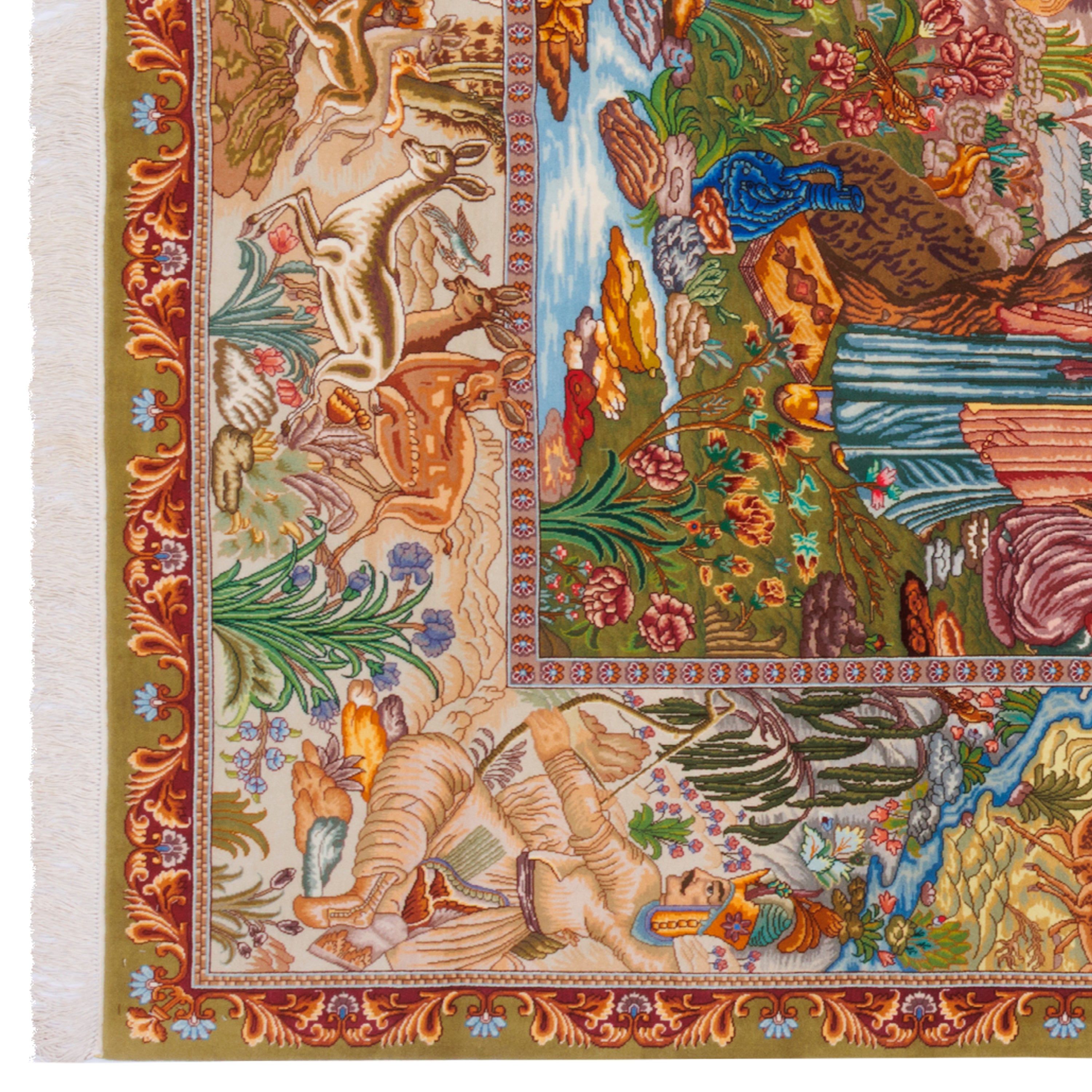 Tabriz Handmade Carpet — Sarasar | Wool / Silk Warp | 200 × 300 cm | SKU 10600081