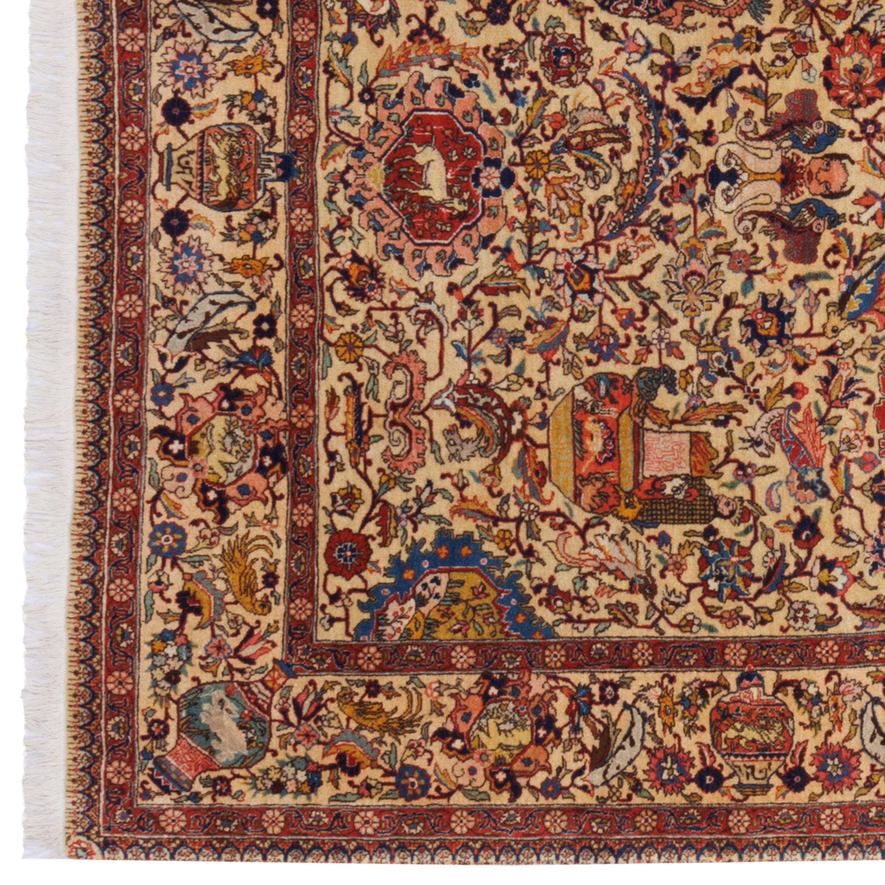 Tabriz Handmade Carpet — Sarasar | Wool / Cotton Warp | 135 × 185 cm | SKU 10200049