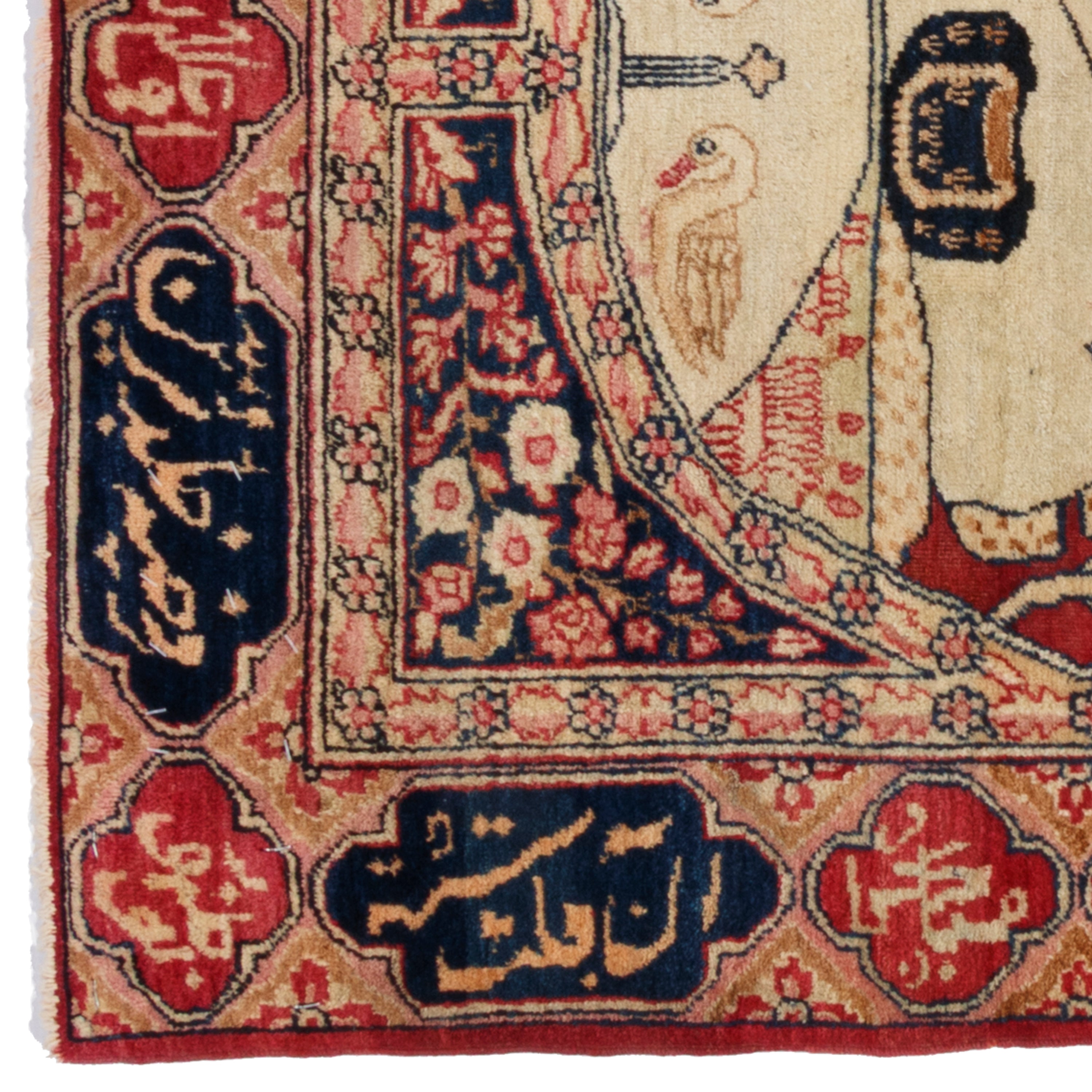 سجادة كرمان يدوية — ساراسار | صوف / قطن السدى | 60 × 86 سم | رمز المنتج 10000074