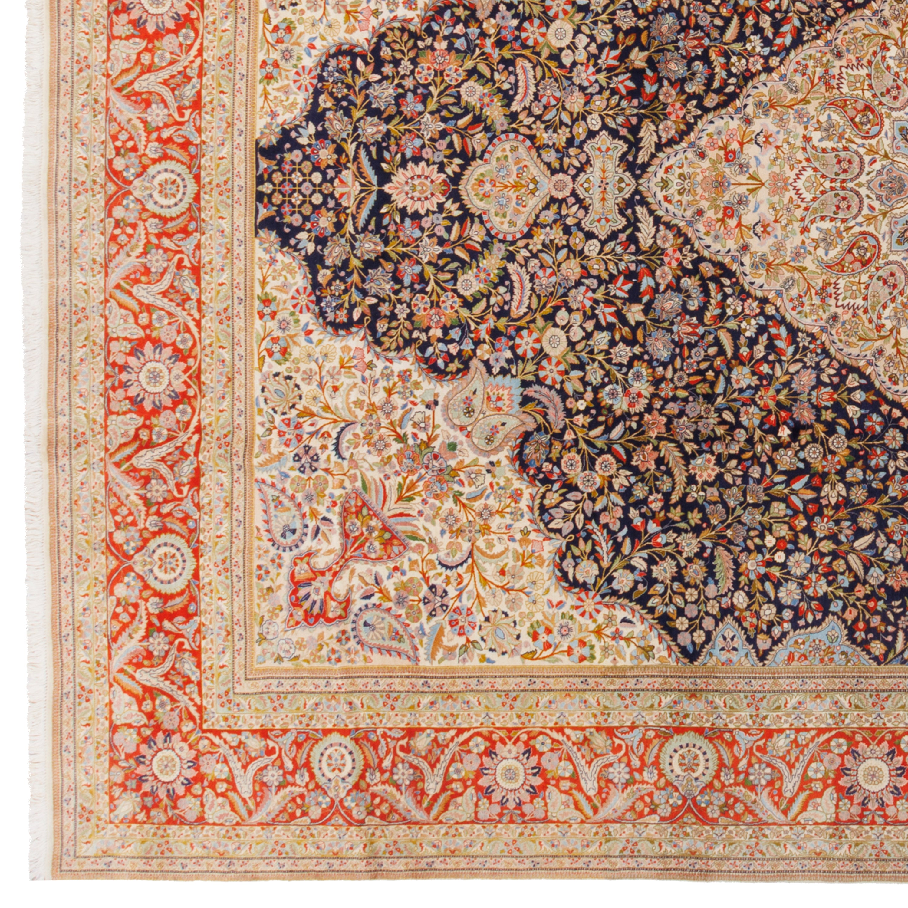 سجادة تبريز يدوية — لشك ترنج | صوف / سداة قطنية | 320 × 440 سم | رمز SKU 11400148