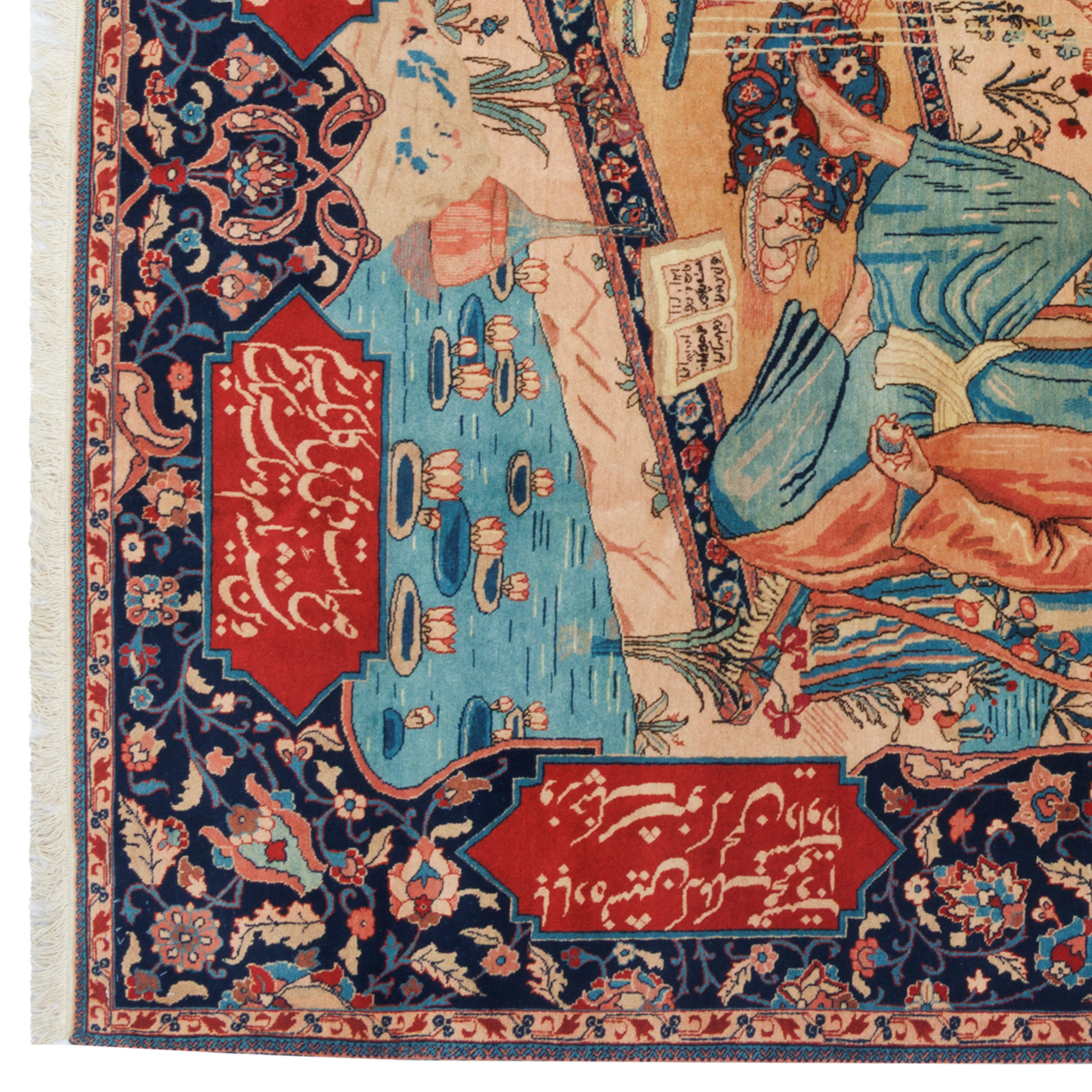 سجادة تبريز يدوية — ساراسار | صوف / سداة قطنية | 165 × 220 سم | رمز المنتج 10300042