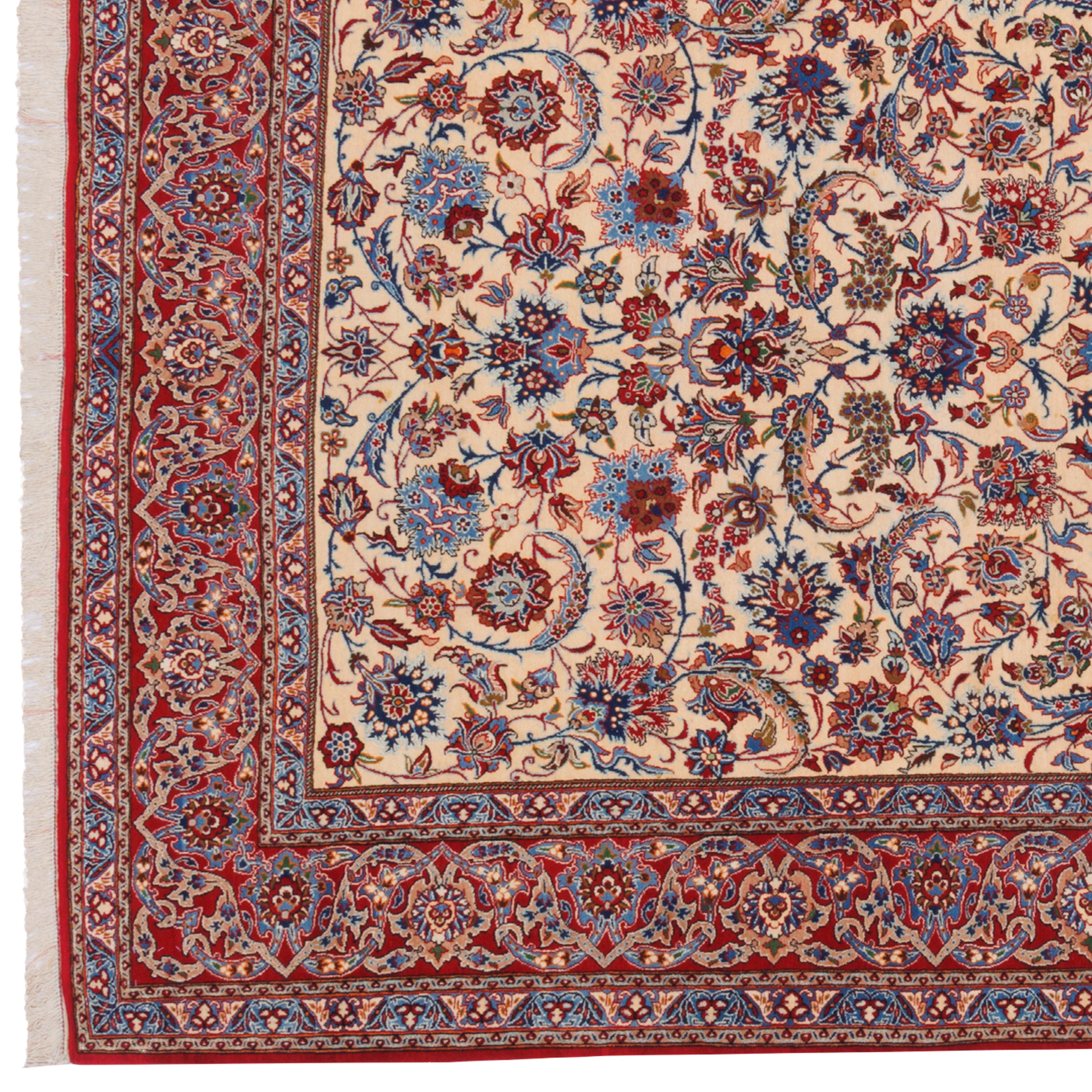 Nain Handmade Carpet — Afshan | Wool / Cotton Warp | 146 × 223 cm | SKU 10300063