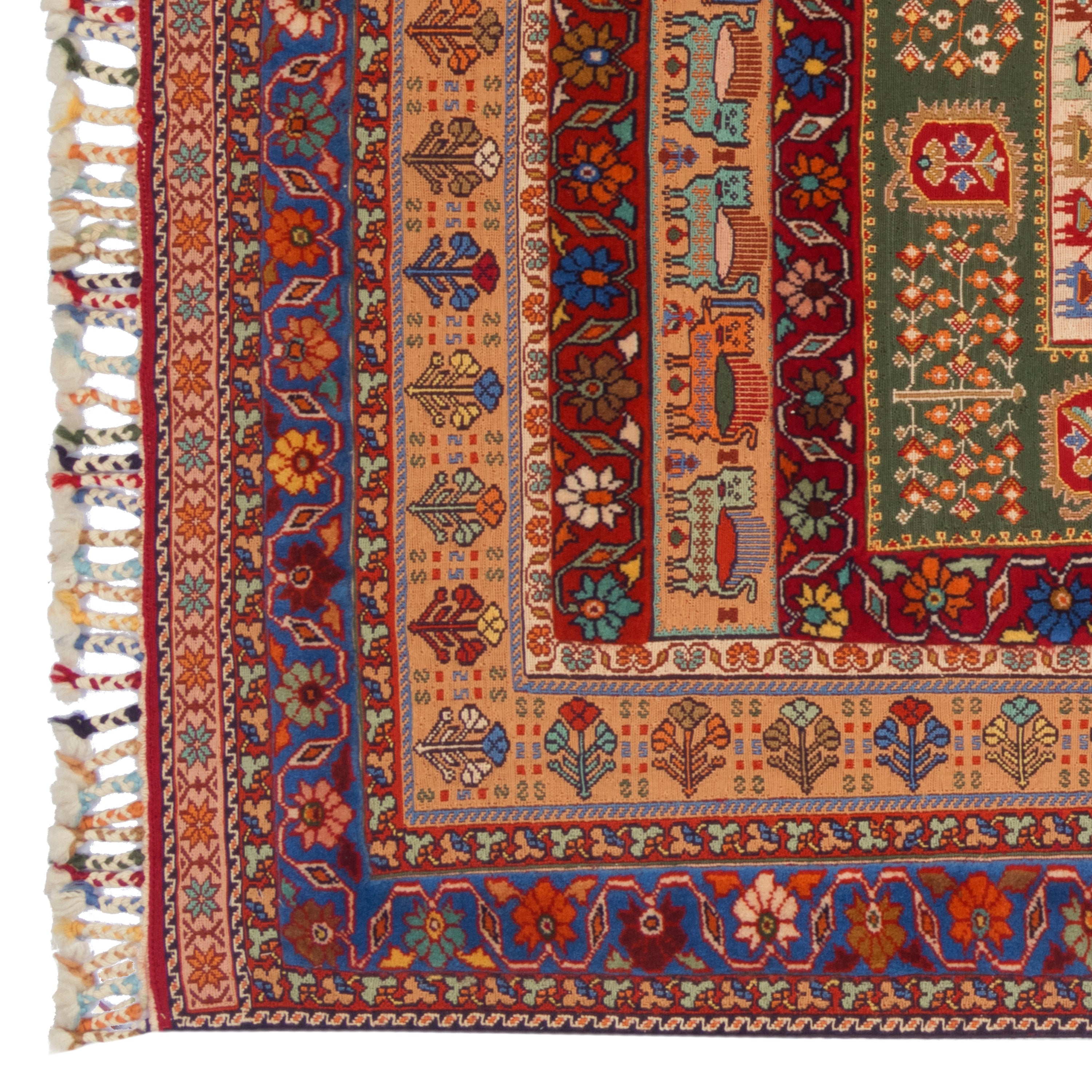 Sirjan Handmade Kilim Carpet — Sarasar | Full Wool | 120 × 190 cm | SKU 40200282