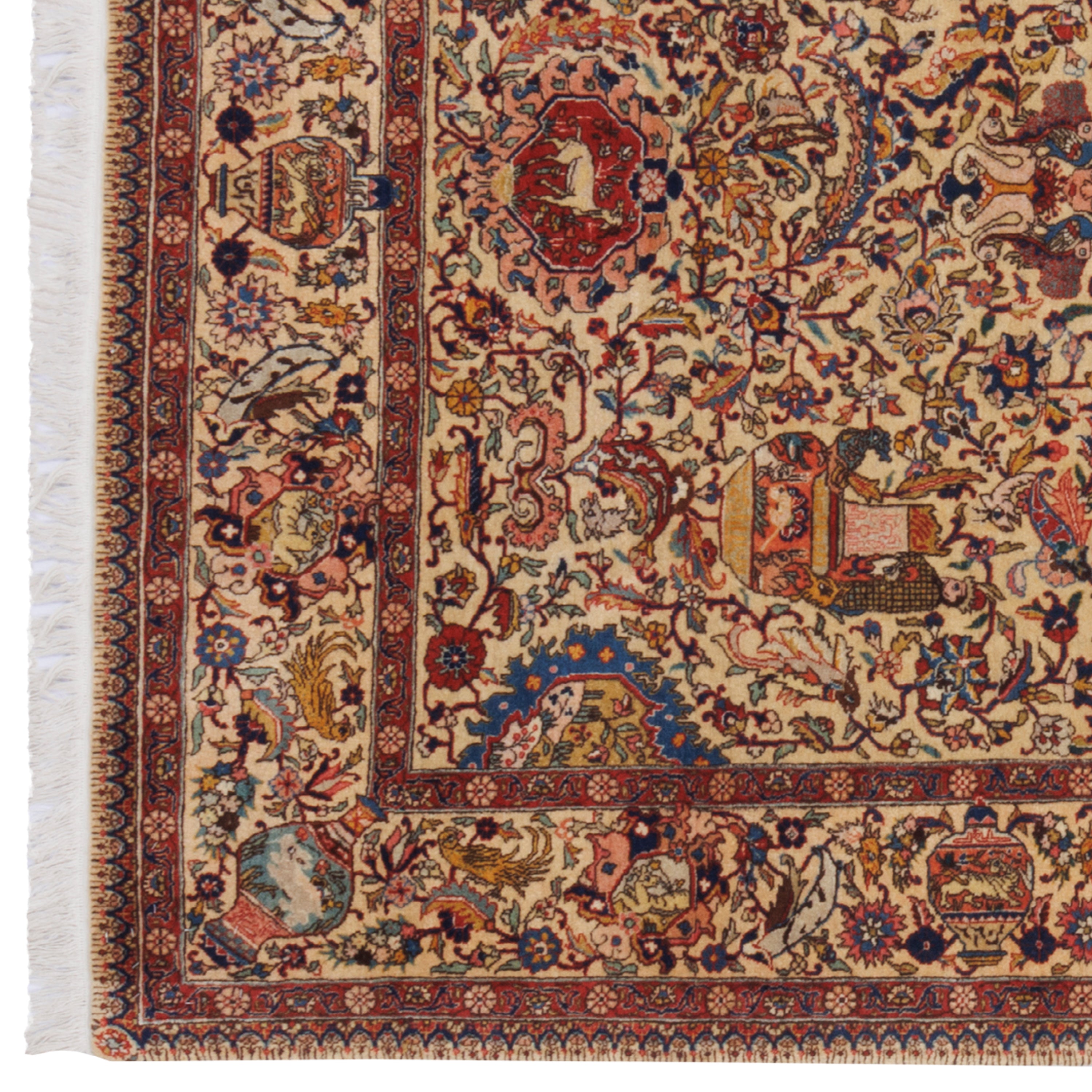 Tabriz Handmade Carpet — Sarasar | Wool / Cotton Warp | 135 × 185 cm | SKU 10200055