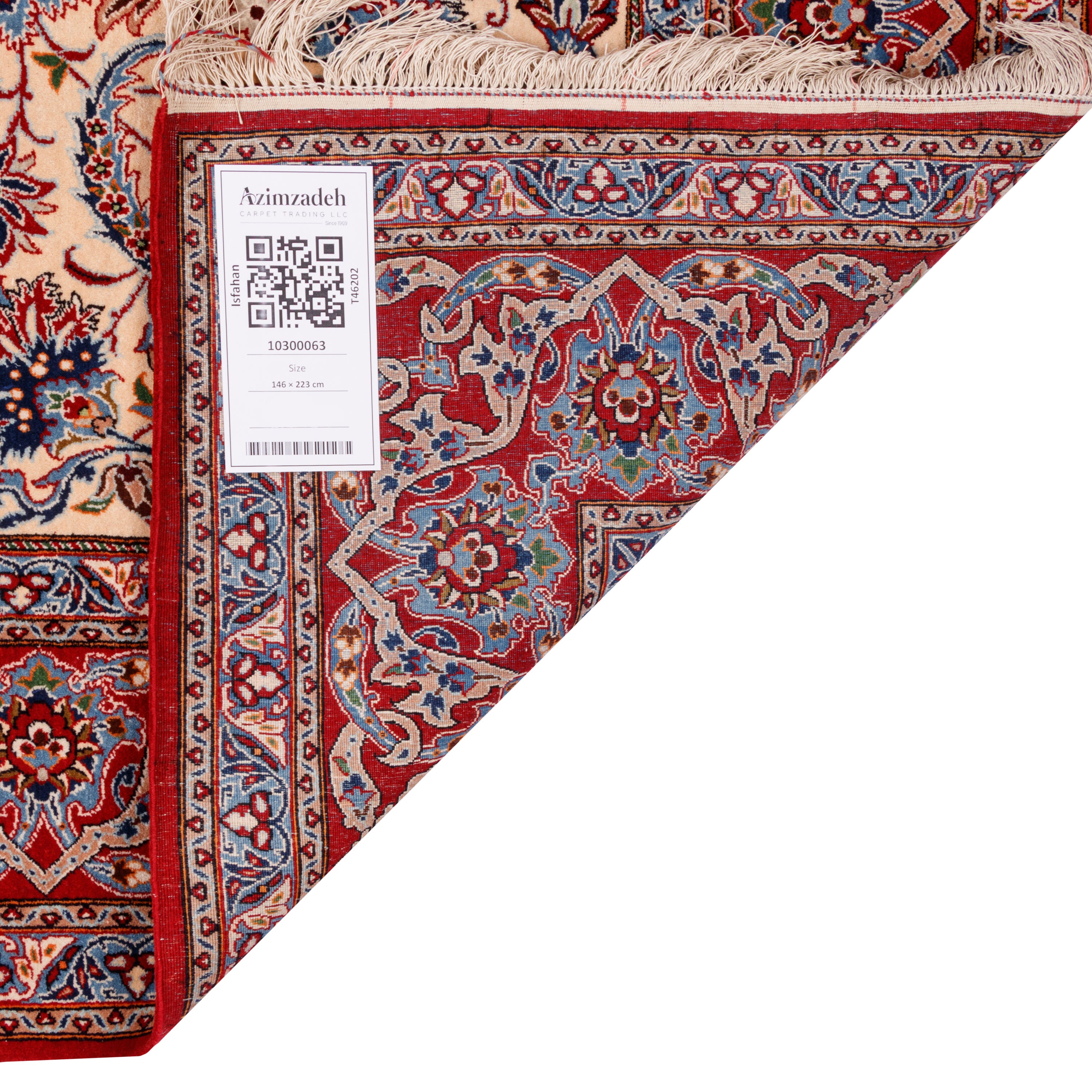 Nain Handmade Carpet — Afshan | Wool / Cotton Warp | 146 × 223 cm | SKU 10300063