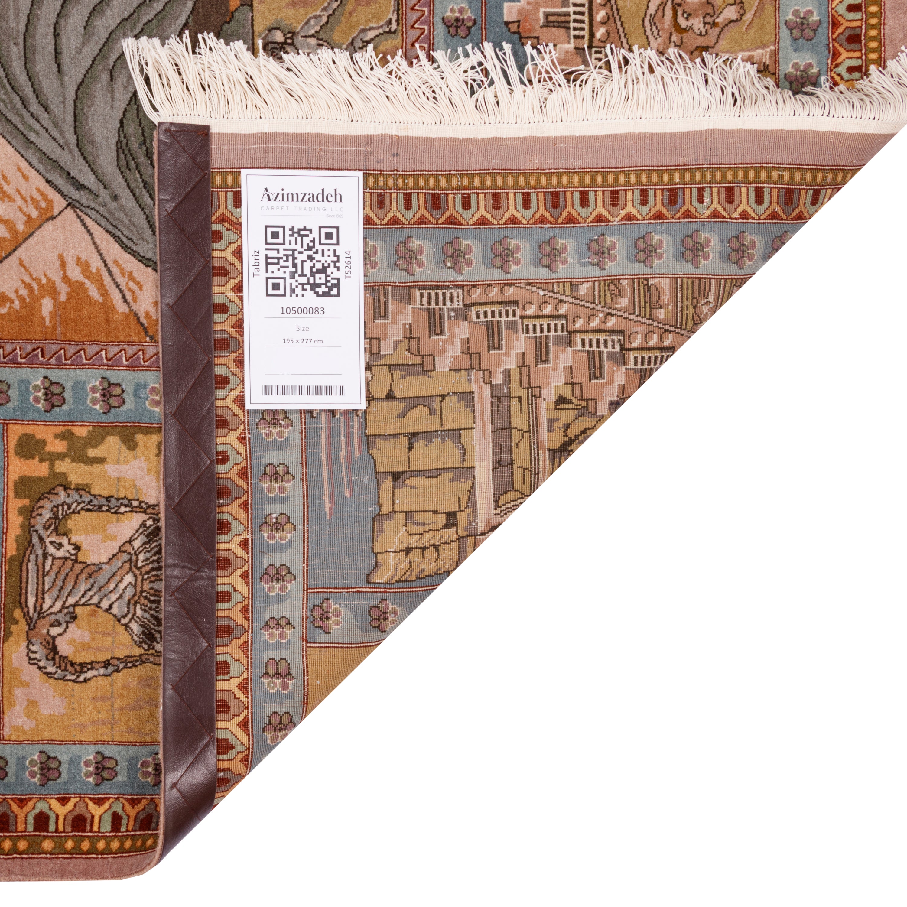 Tabriz Handmade Carpet — Sarasar | Wool / Cotton Warp | 195 × 277 cm | SKU 10500083