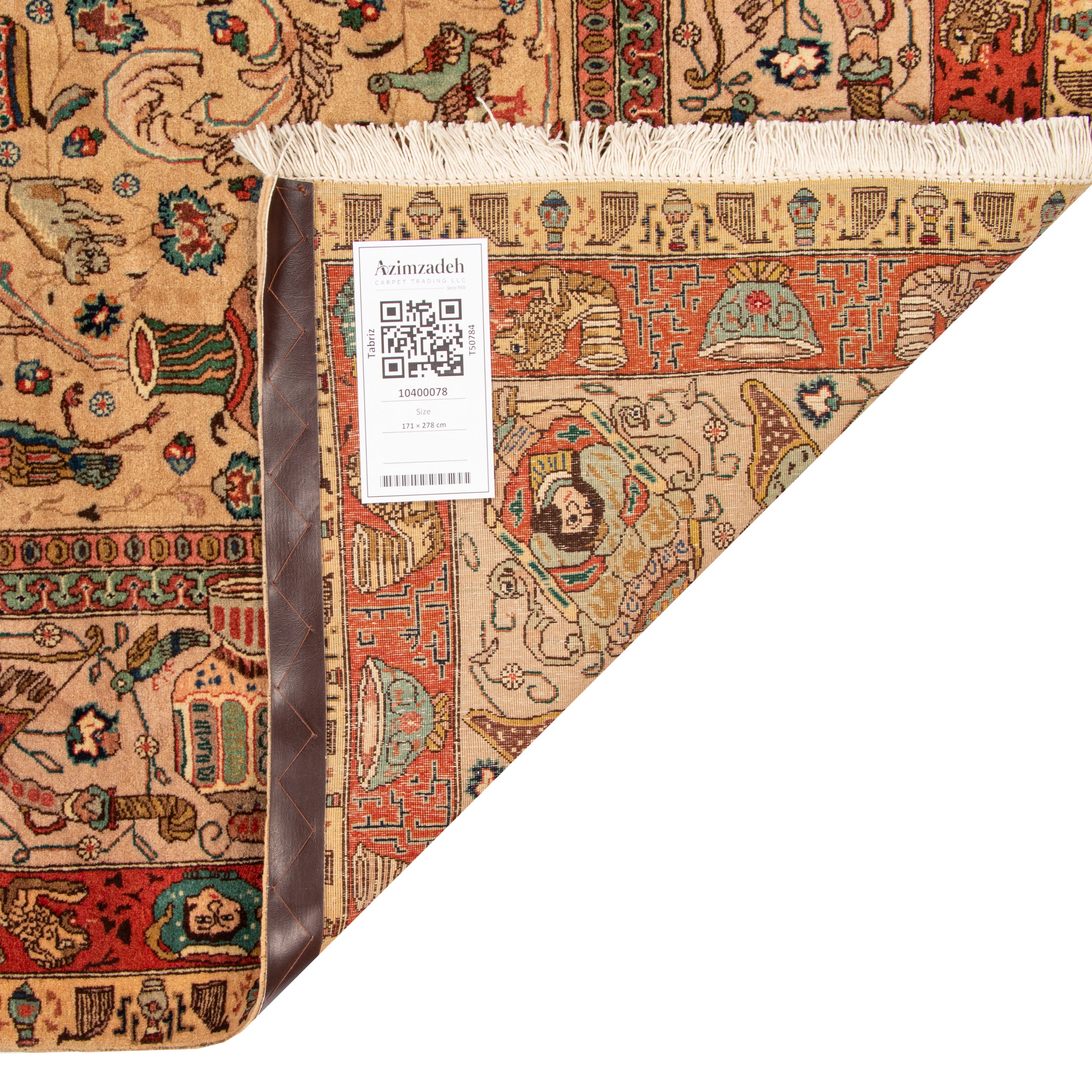 Tabriz Handmade Carpet — Sarasar | Wool / Cotton Warp | 171 × 278 cm | SKU 10400078
