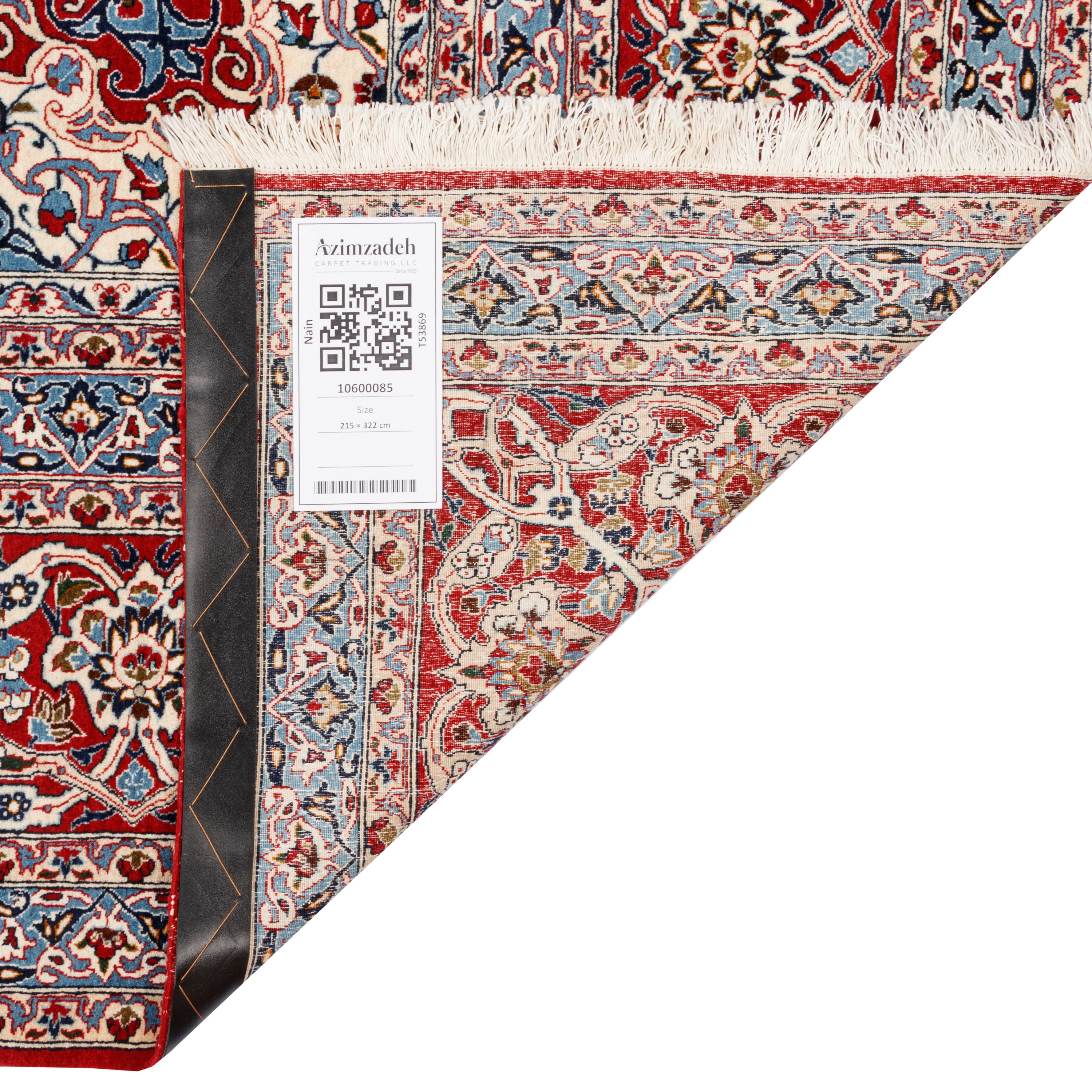 Nain Handmade Carpet — Lachak Toranj | Wool / Cotton Warp | 215 × 322 cm | SKU 10600085
