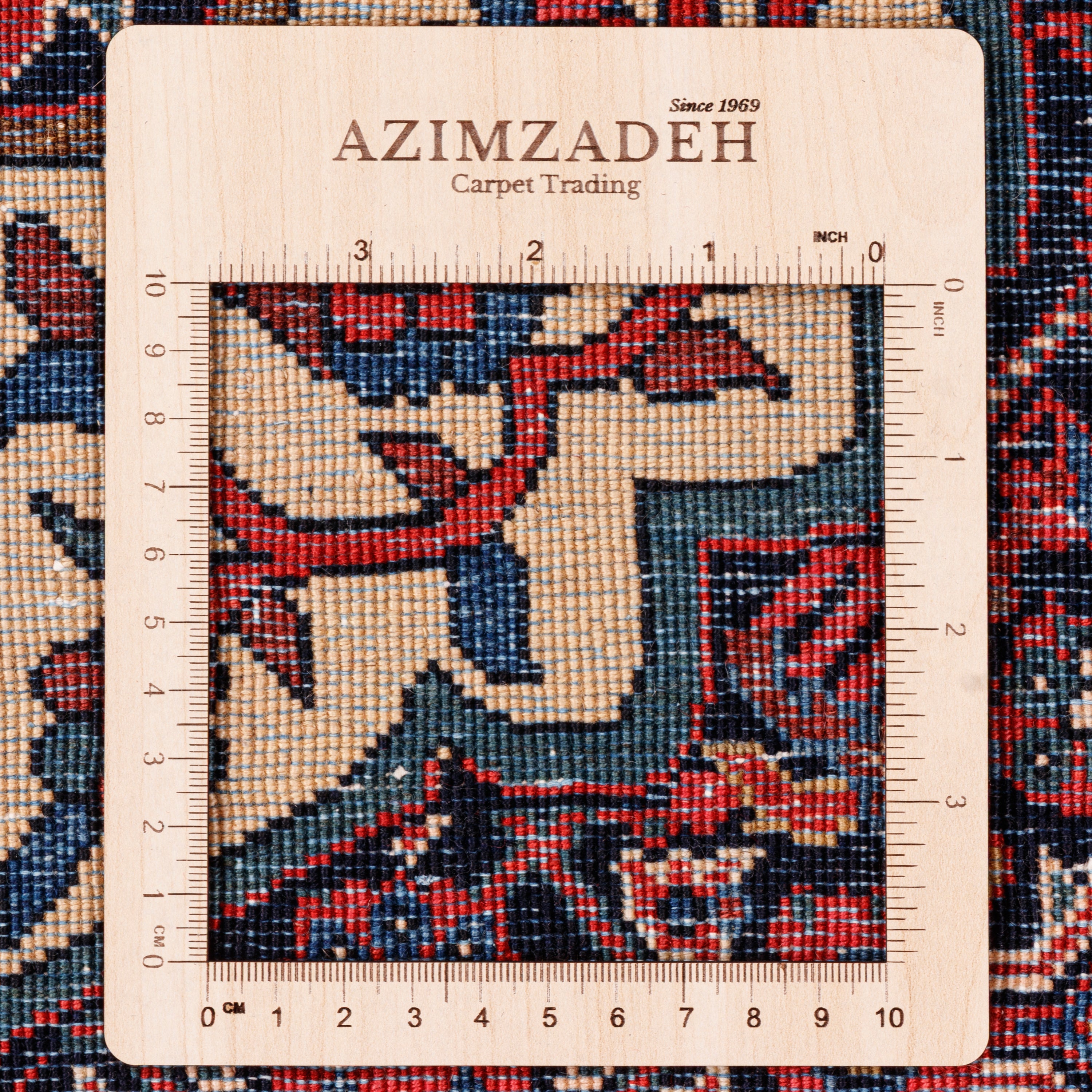 سجاد فراهان يدوي — ساراسار | صوف / سداة قطن | 130 × 195 سم | SKU 10200036