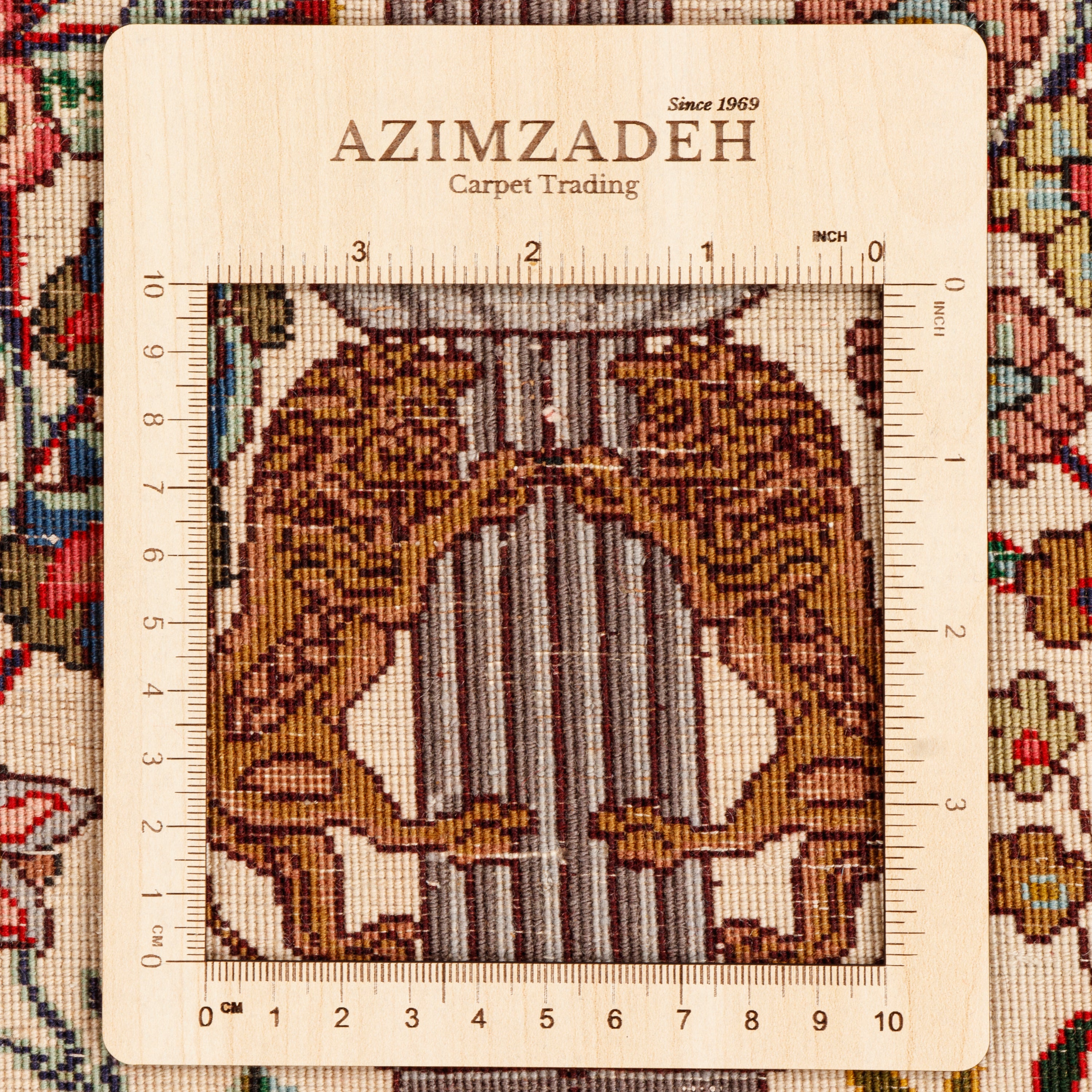Tabriz Handmade Carpet — Mehrabi | Wool / Cotton Warp | 100 × 145 cm | SKU 10100017