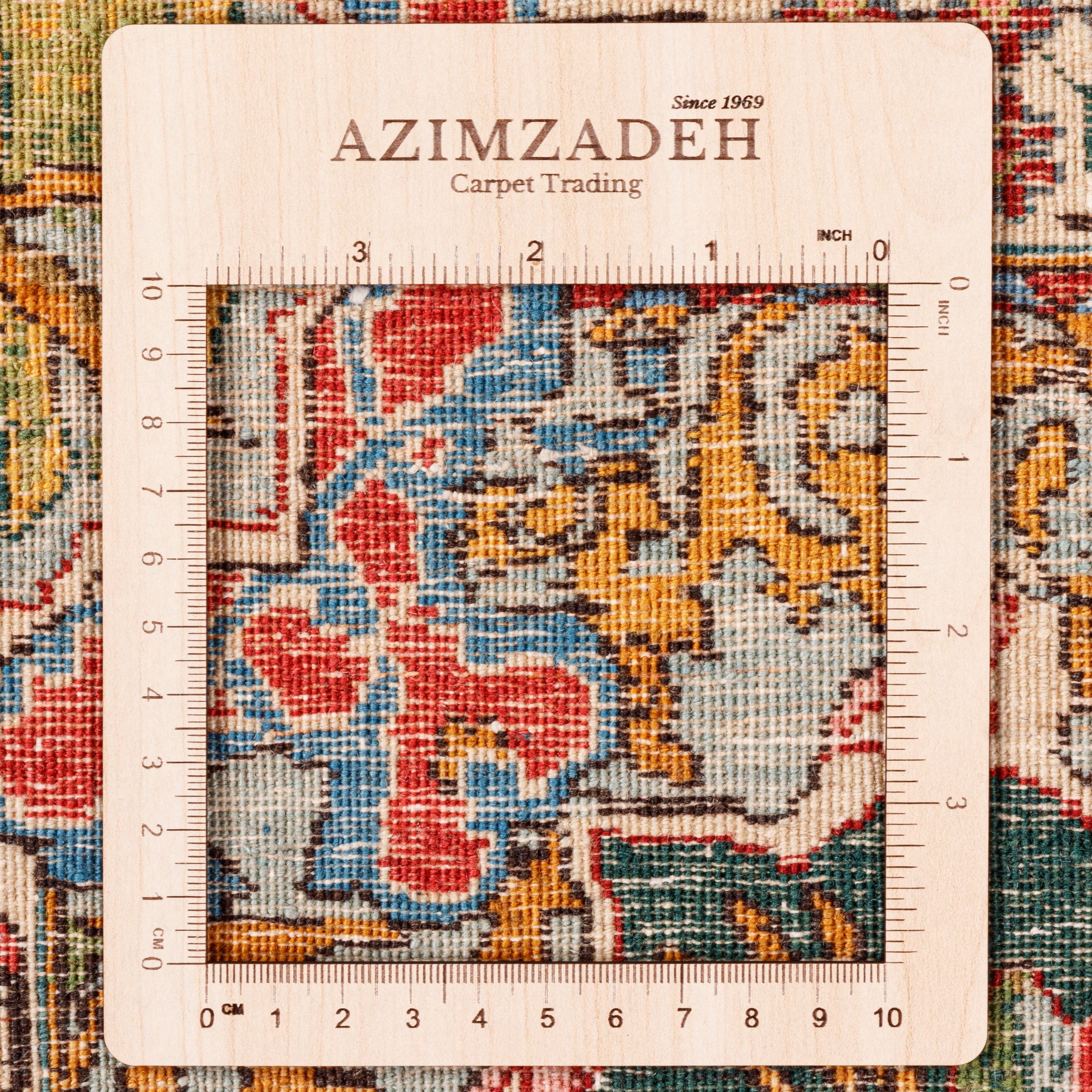 Tabriz Handmade Carpet — Toranj-dar | Wool / Cotton Warp | 140 × 210 cm | SKU 10200030