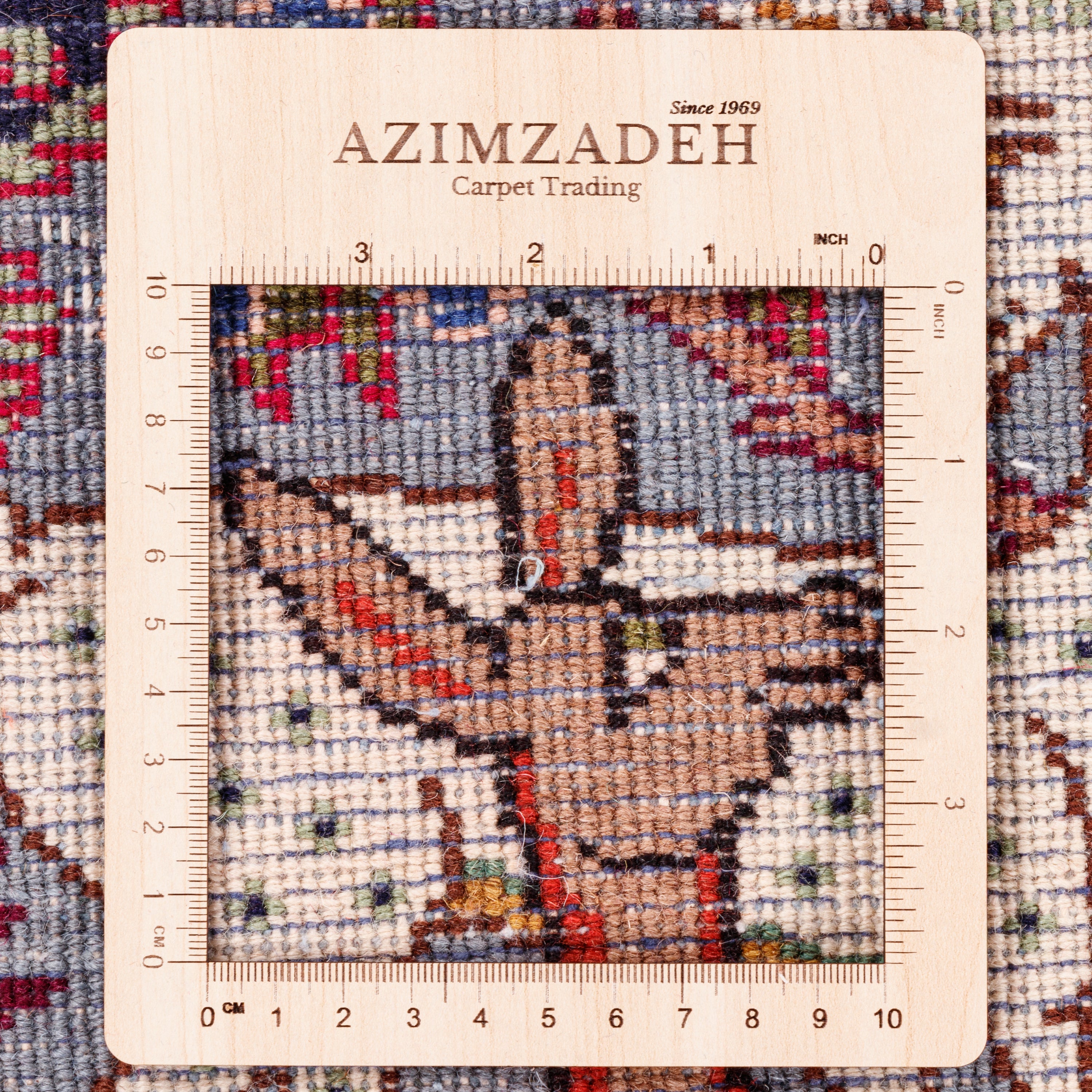 سجادة كاشمر يدوية — طرحة دائرية | صوف / قطن | 290 × 383 سم | رمز المنتج 11100138