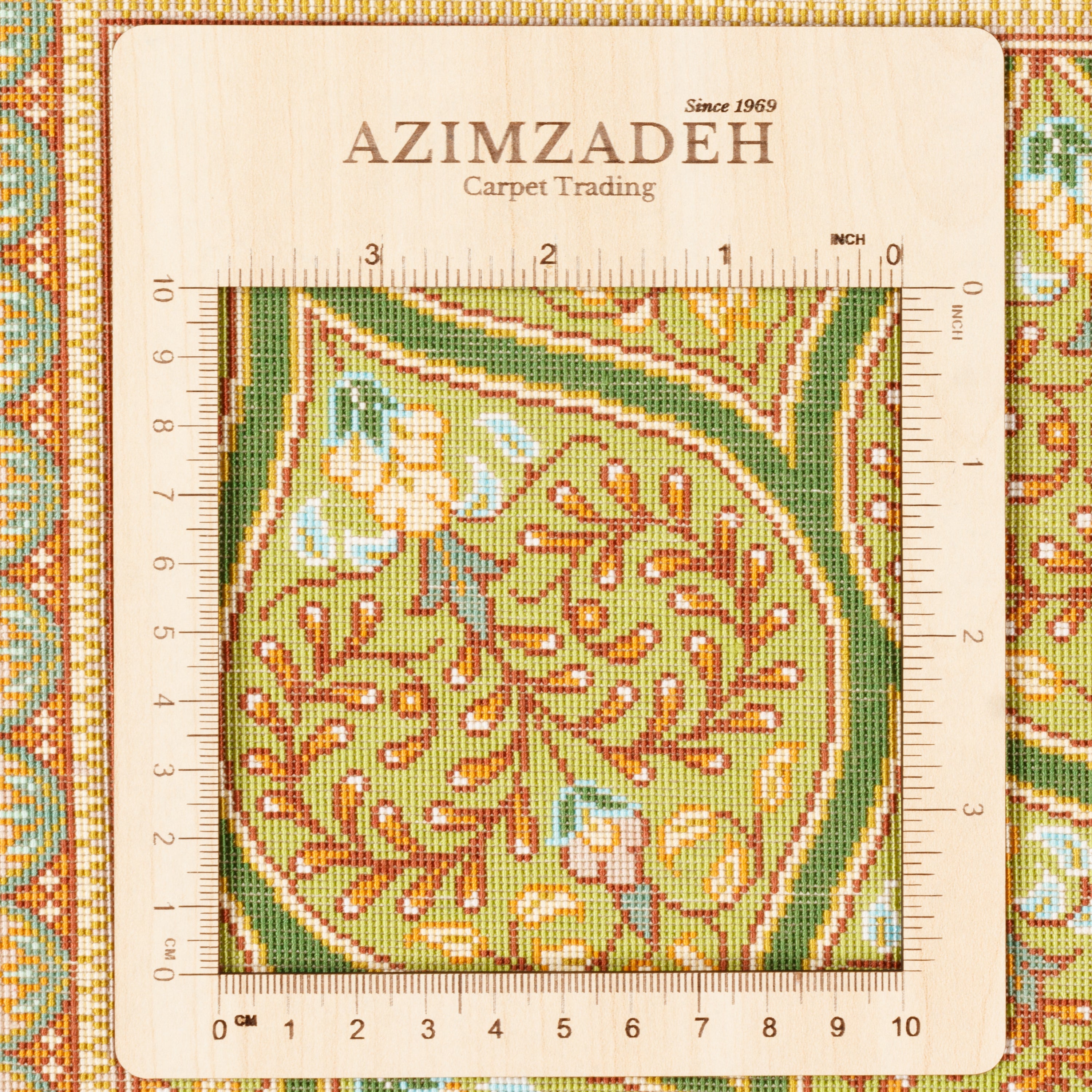Qom Handmade Carpet — Gonbadi | Full Silk | 150 × 100 cm | SKU 10100158