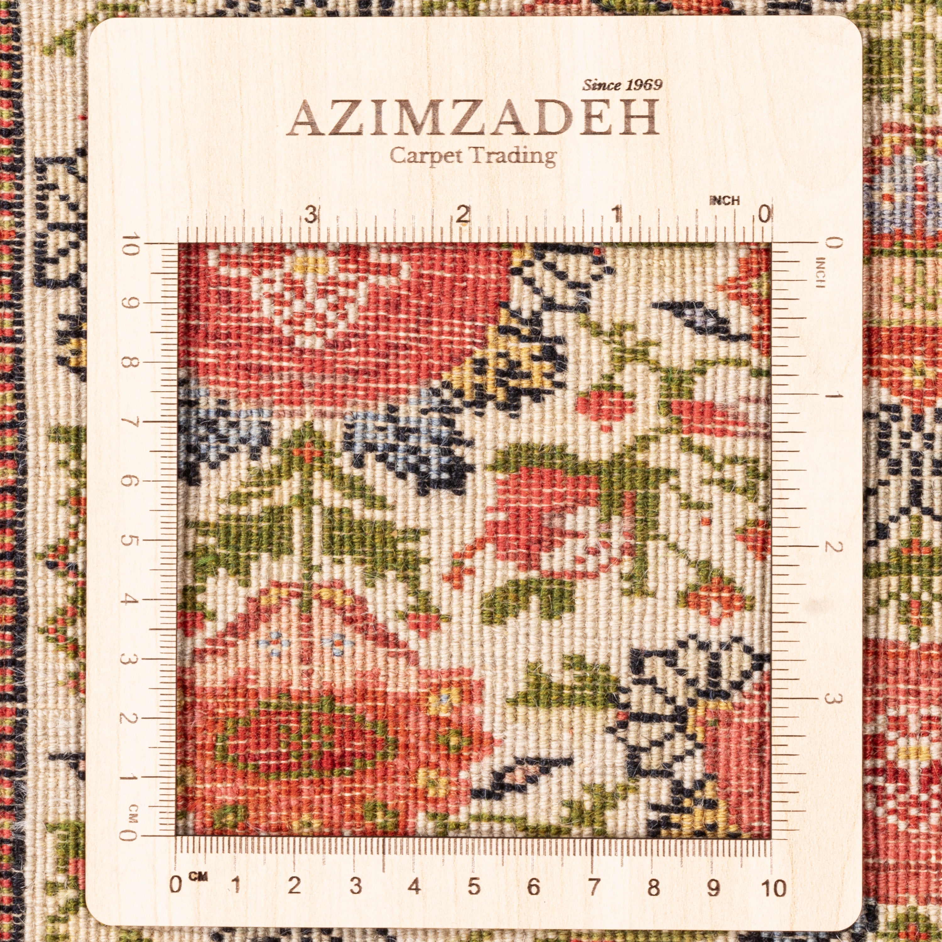 Farahan Handmade Carpet — Bandi | Wool / Cotton Warp | 116 × 190 cm | SKU 10200005