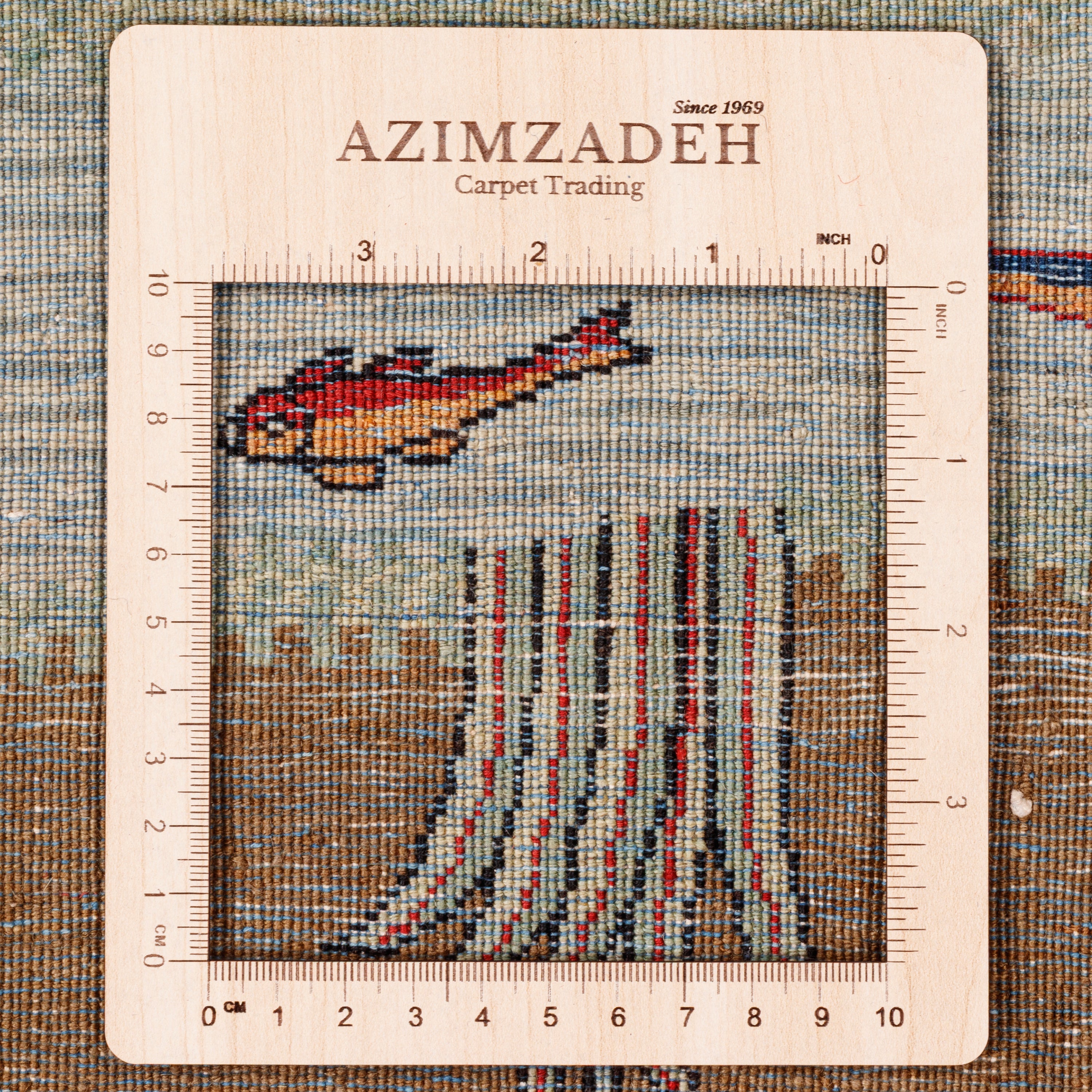 سجادة كاشان يدوية - ساراسار | صوف / سداة قطنية | 133 × 203 سم | SKU 10200035