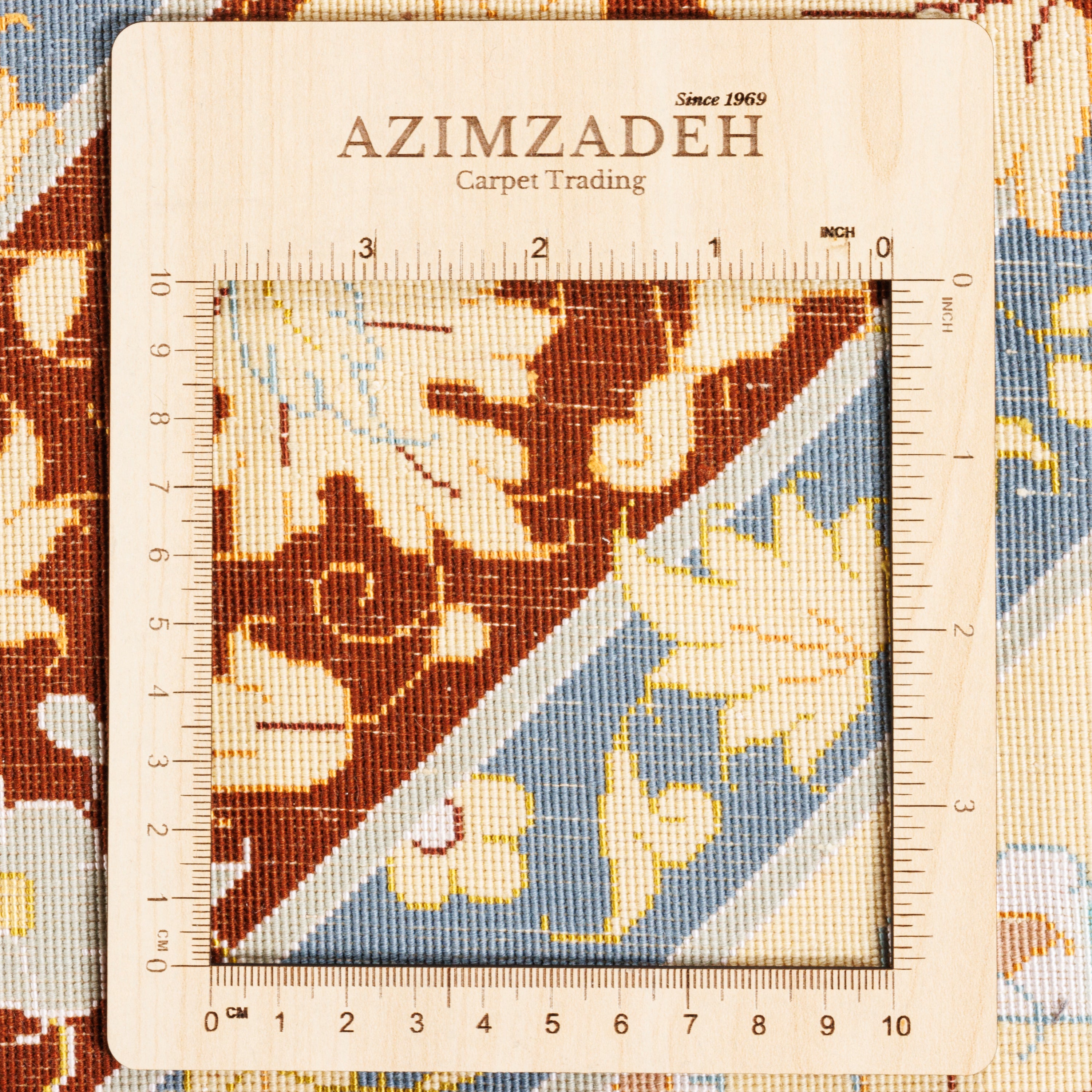 Tabriz Handmade Carpet — Gonbadi | Silk Pile / Silk Warp | 590 × 630 cm | SKU 13700536