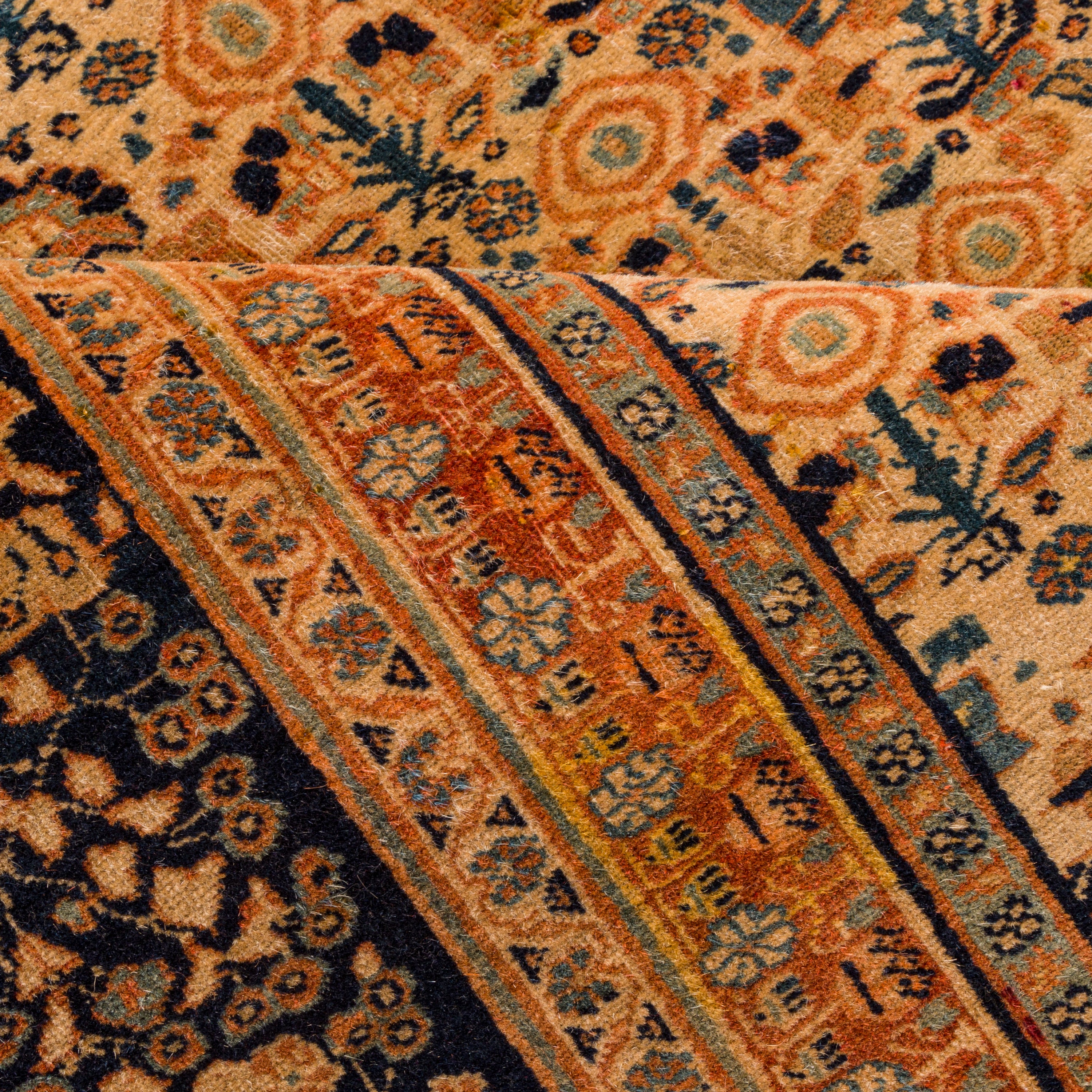 Tabriz Handmade Carpet — Mehrabi | Wool / Cotton Warp | 130 × 175 cm | SKU 10200001