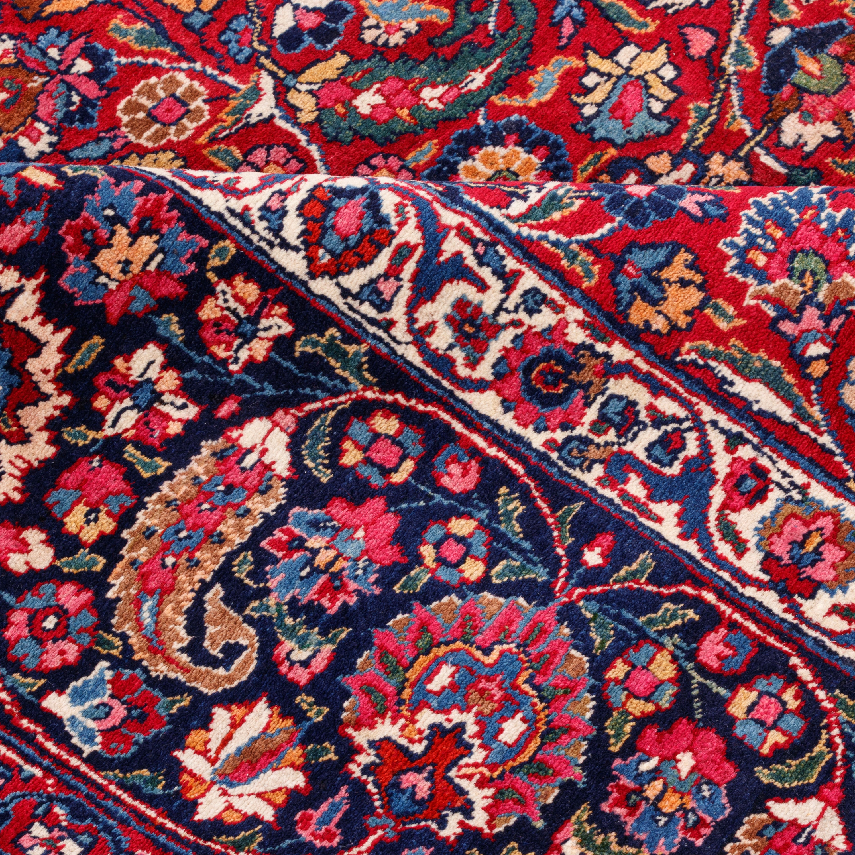 Mashhad Handmade Carpet — Afshan | Wool / Cotton Warp | 310 × 386 cm | SKU 11100118
