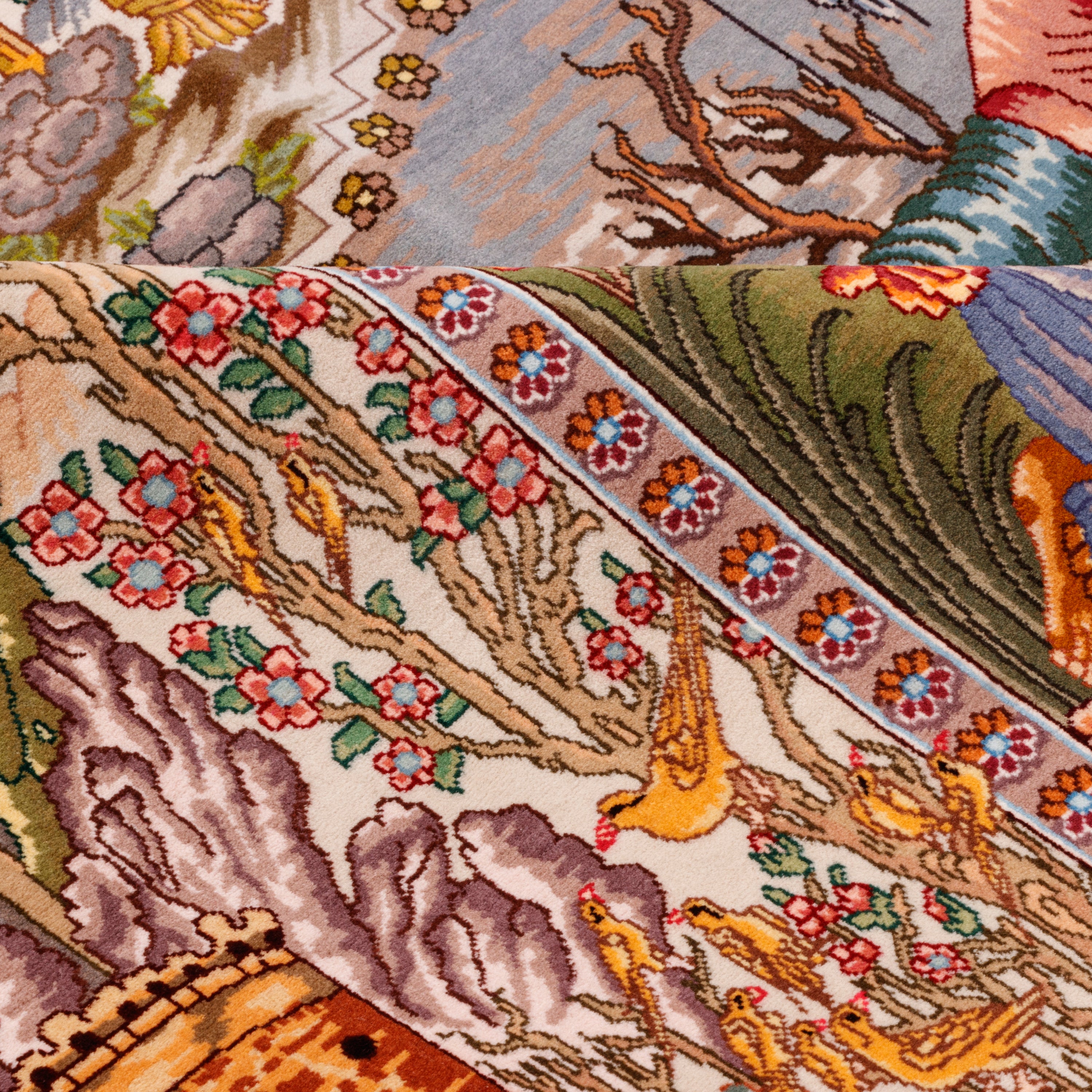 Tabriz Handmade Carpet — Sarasar | Wool / Silk Warp | 200 × 300 cm | SKU 10600081
