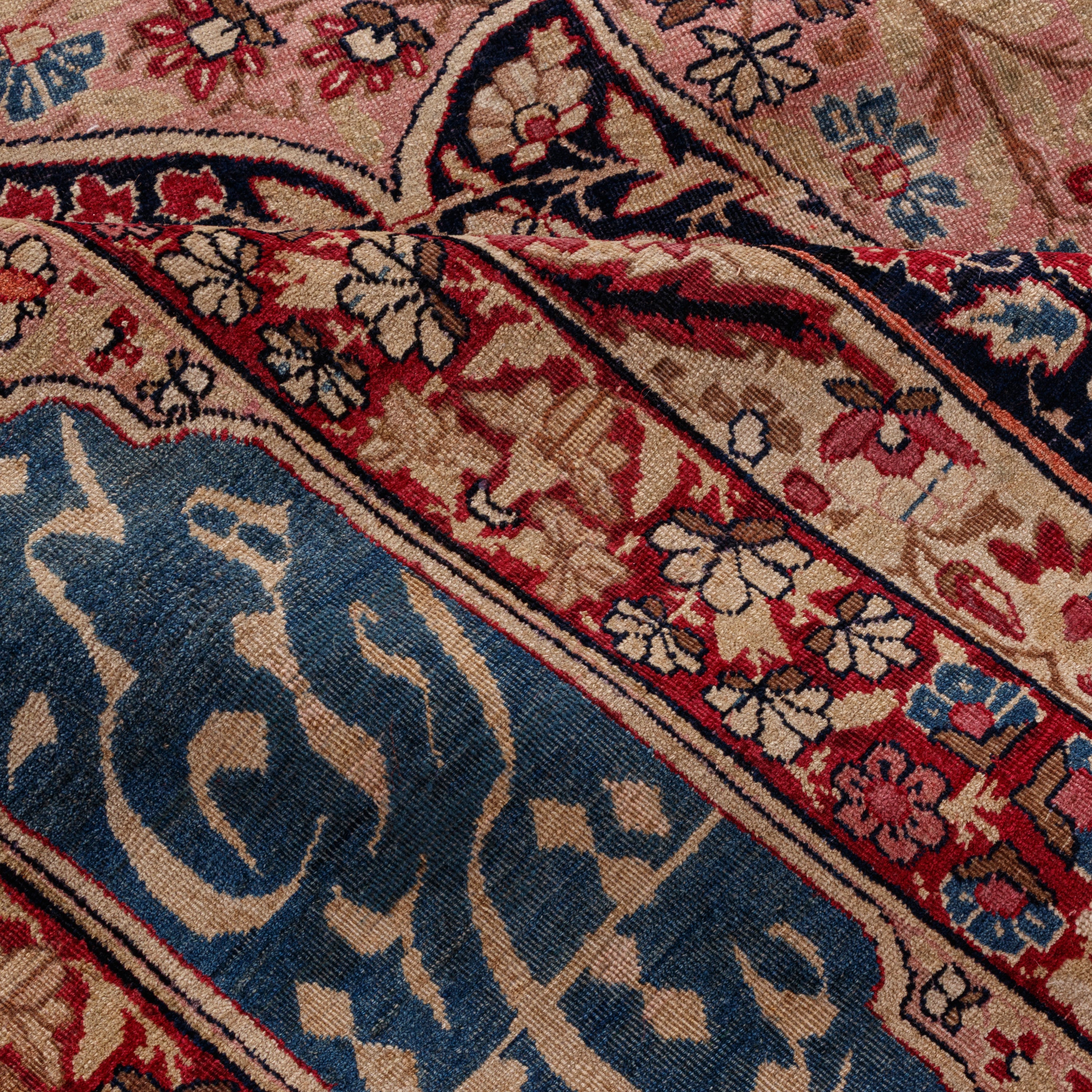 سجادة كرمان يدوية — لشك ترنج | صوف / سدى قطن | 380 × 476 سم | SKU 11800120