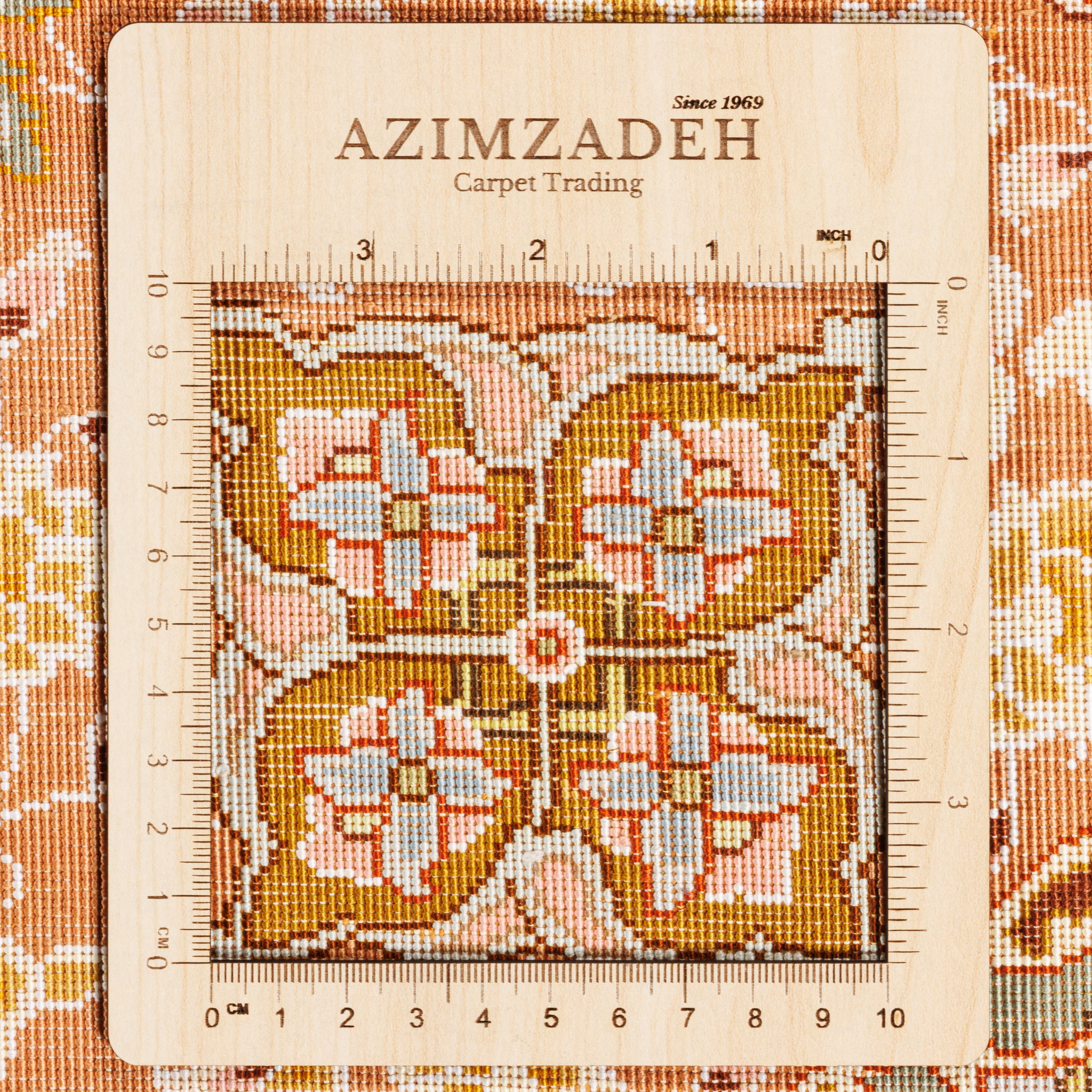 Tabriz Handmade Carpet — Lachak Toranj | Full Silk | 394 × 584 cm | SKU 12300723