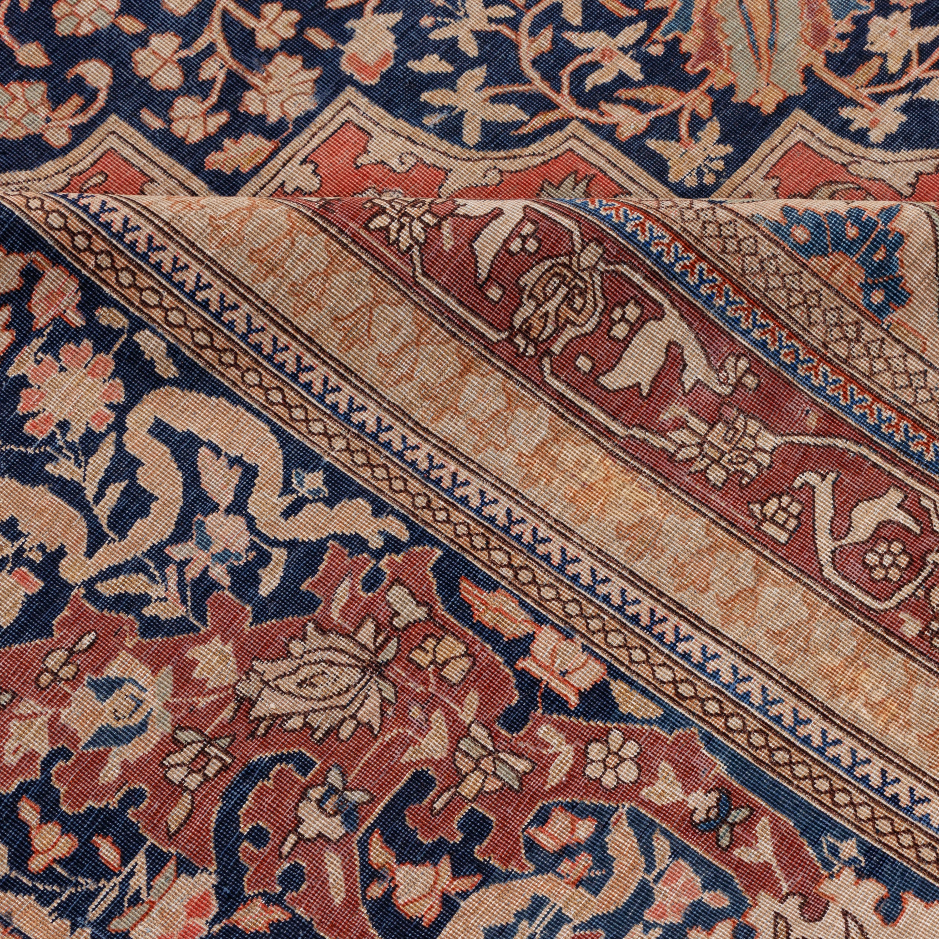 Kashan Handmade Carpet — Lachak Toranj | Wool / Cotton Warp | 320 × 430 cm | SKU 11300107