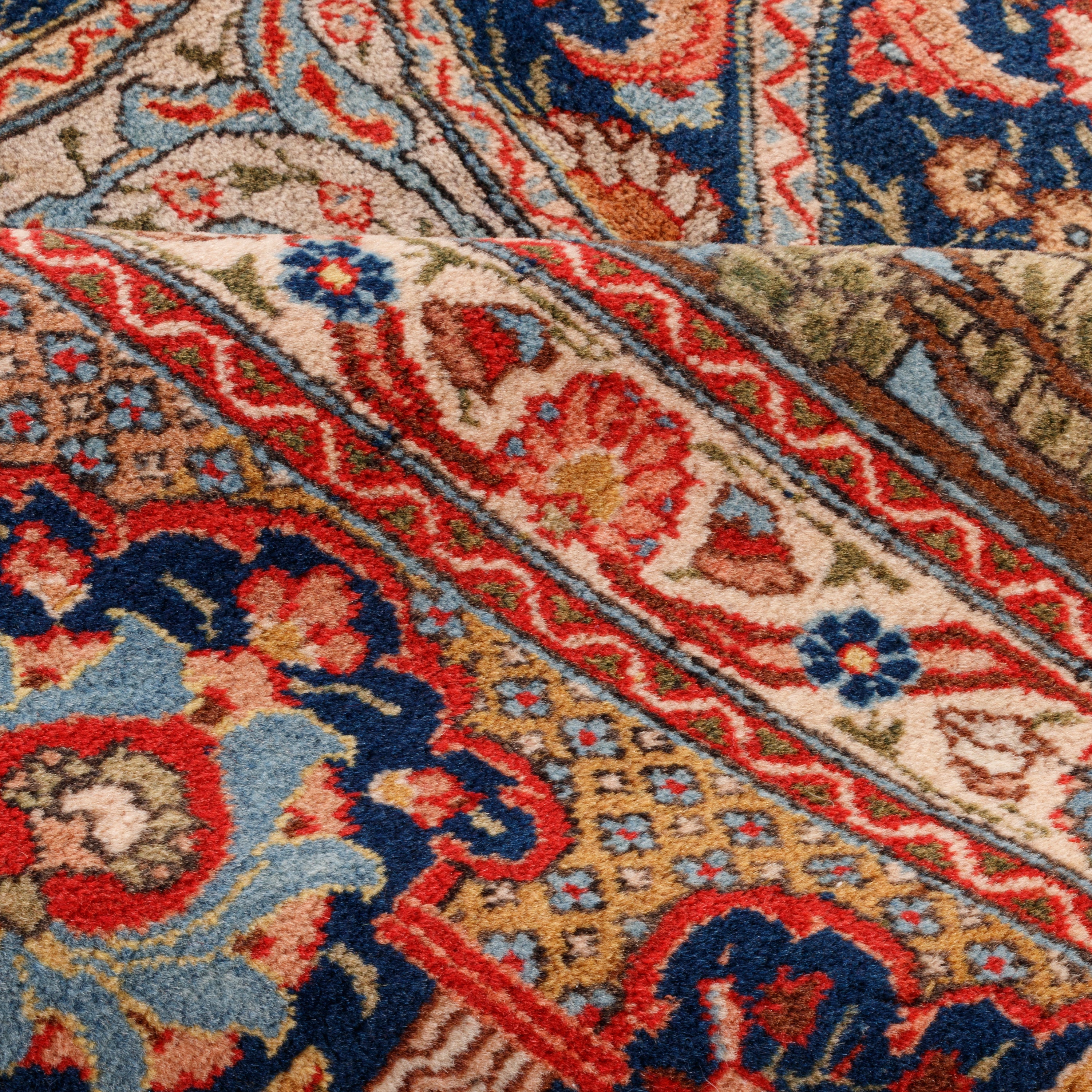 Tabriz Handmade Carpet — Toranj-dar | Wool / Cotton Warp | 280 × 390 cm | SKU 11000117