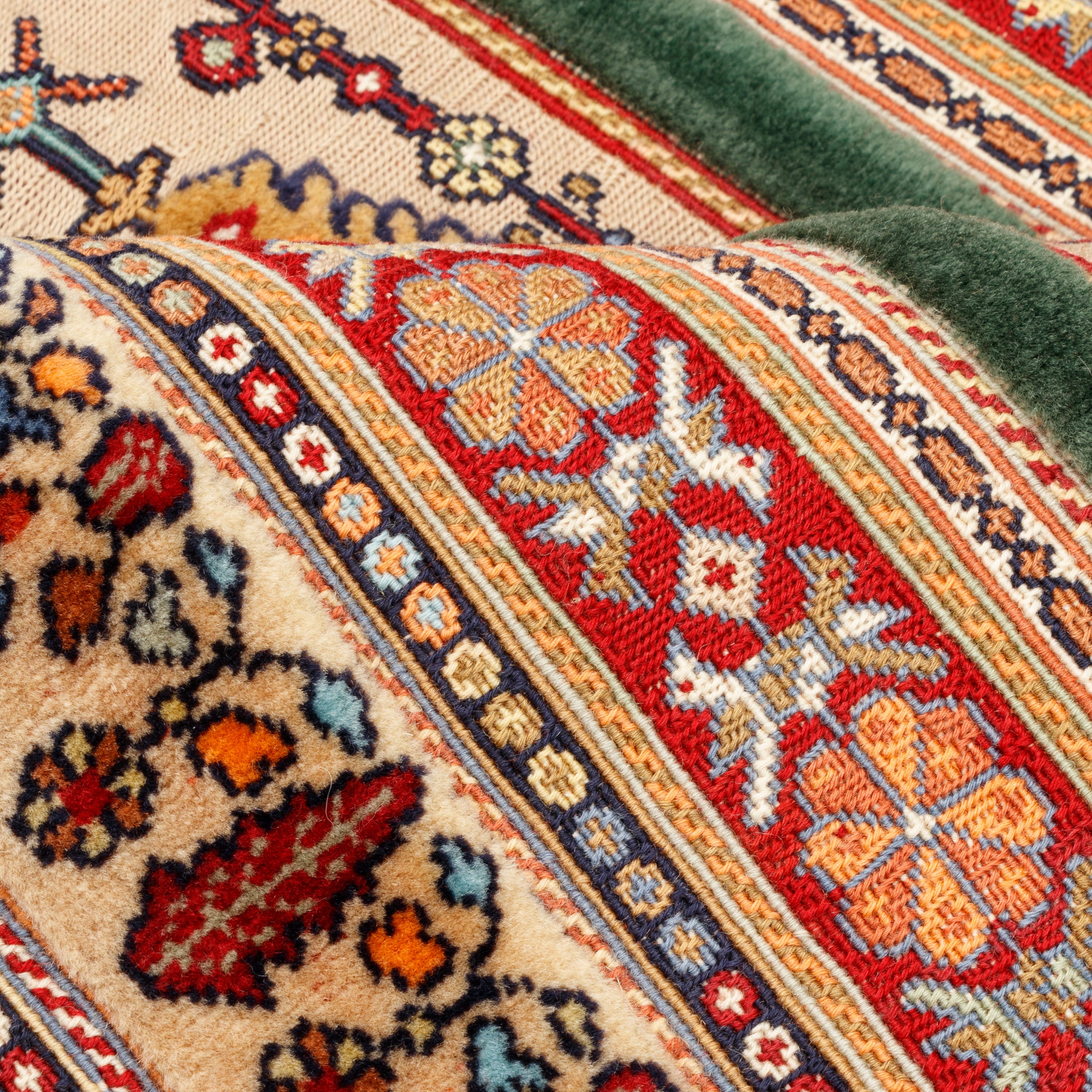 سجادة كيلين سيرجان اليدوية — ساراسار | صوف كامل | 90 × 140 سم | رمز المنتج 40100280