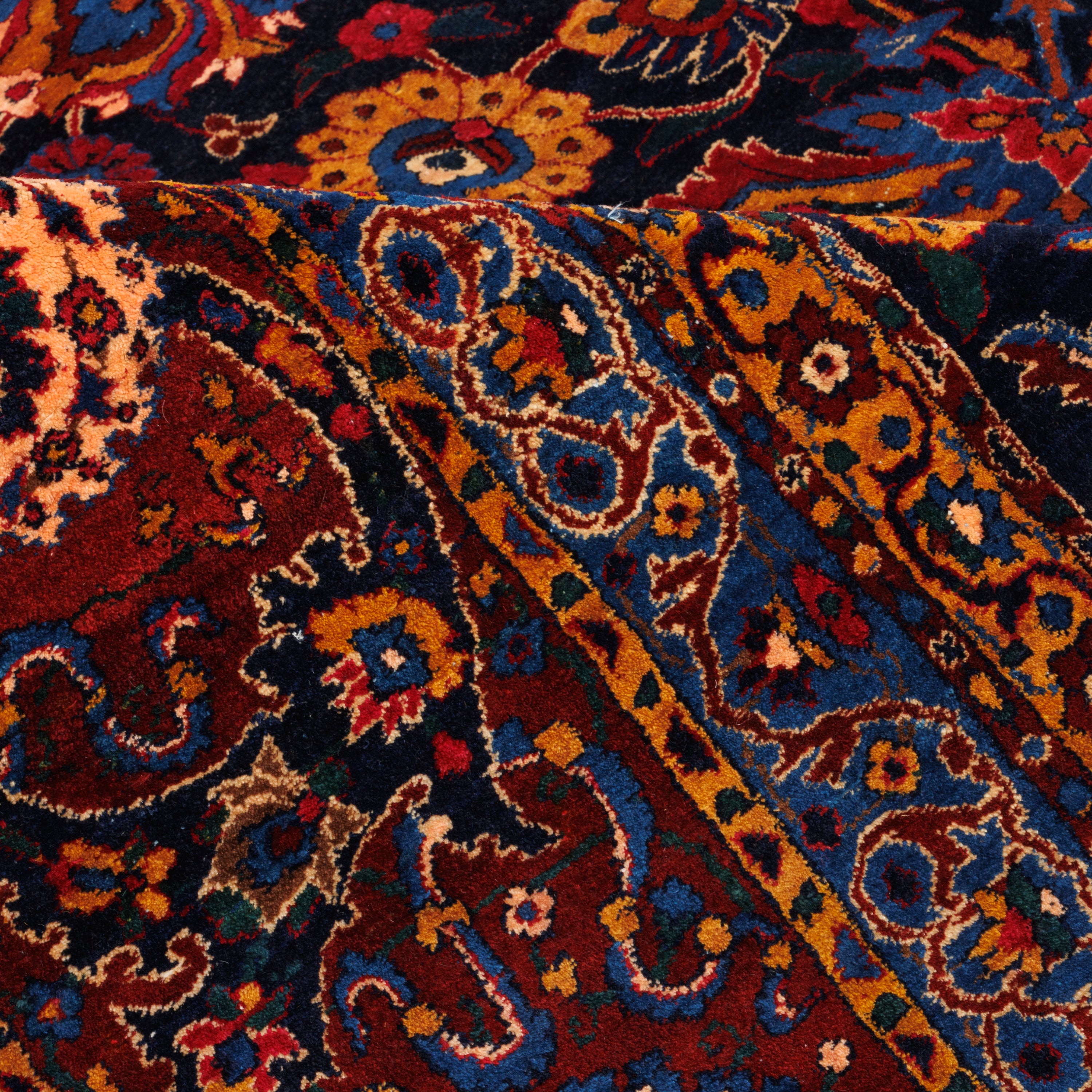 Kashan Handmade Carpet — Afshan | Wool / Cotton Warp | 326 × 620 cm | SKU 12000624