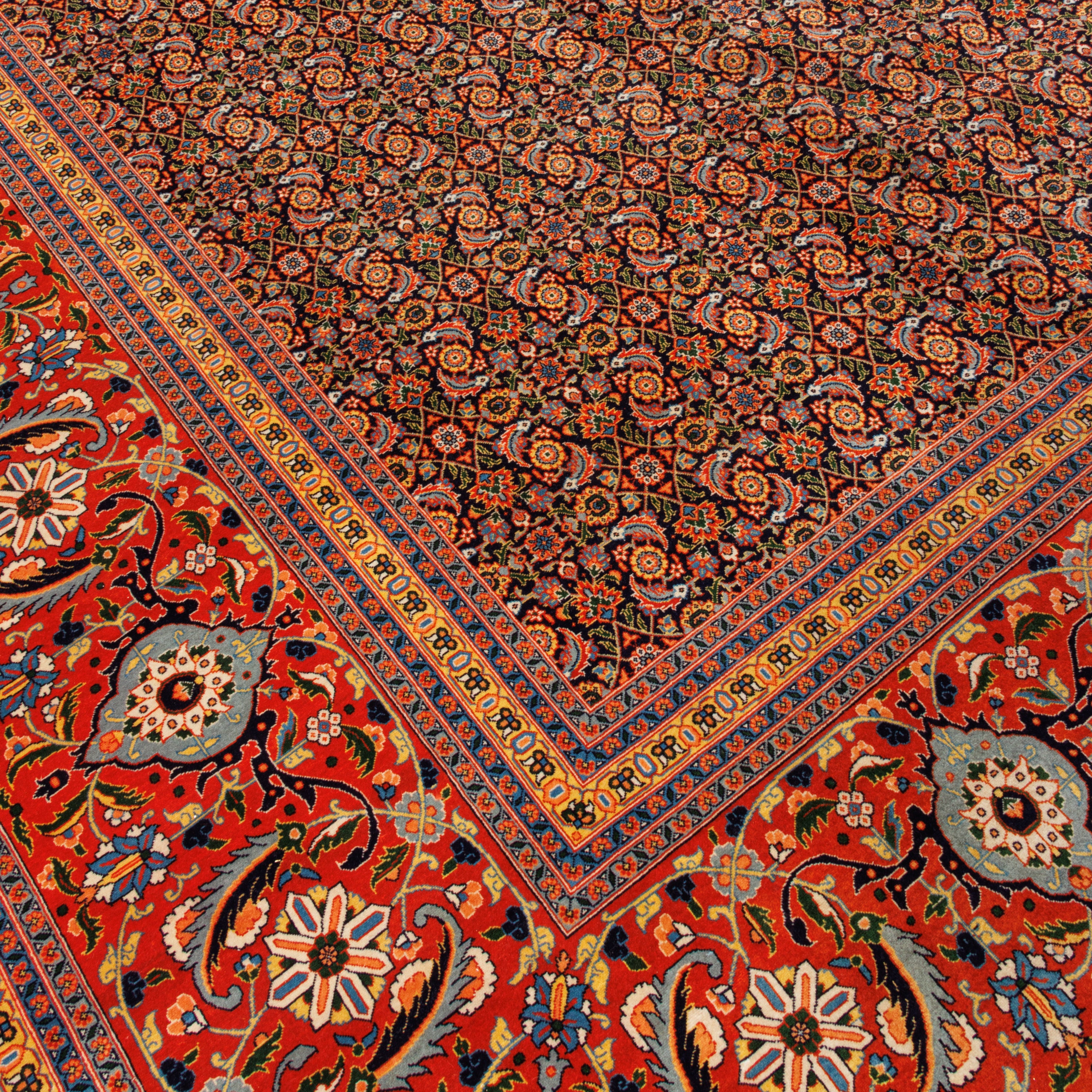 سجادة تبريز يدوية — ساراسار | صوف / قطن (سداة) | 345 × 500 سم | رمز المنتج 11700711