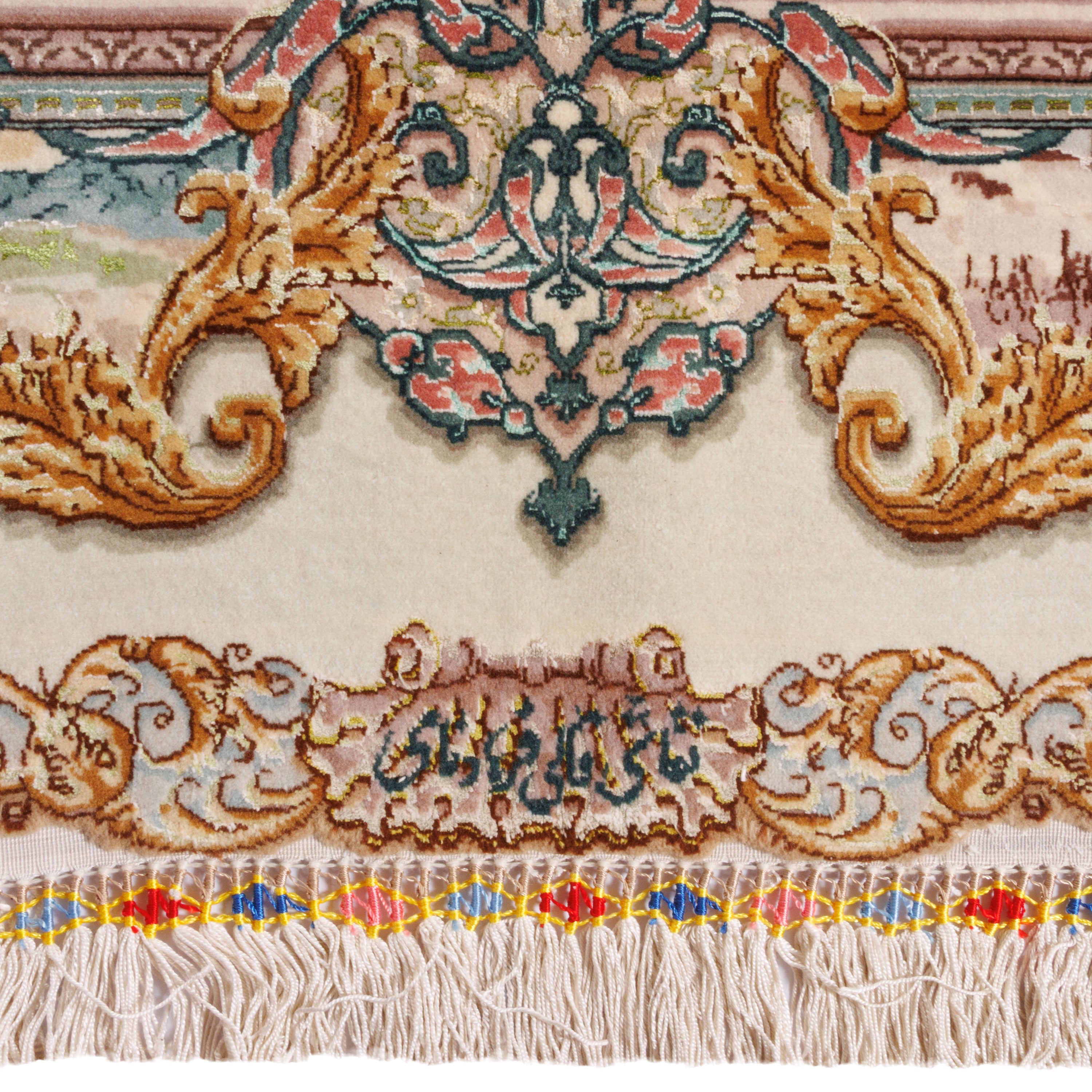 Tabriz Handmade Carpet — Kheshti | Silk Pile / Silk Warp | 500 × 800 cm | SKU 14000757