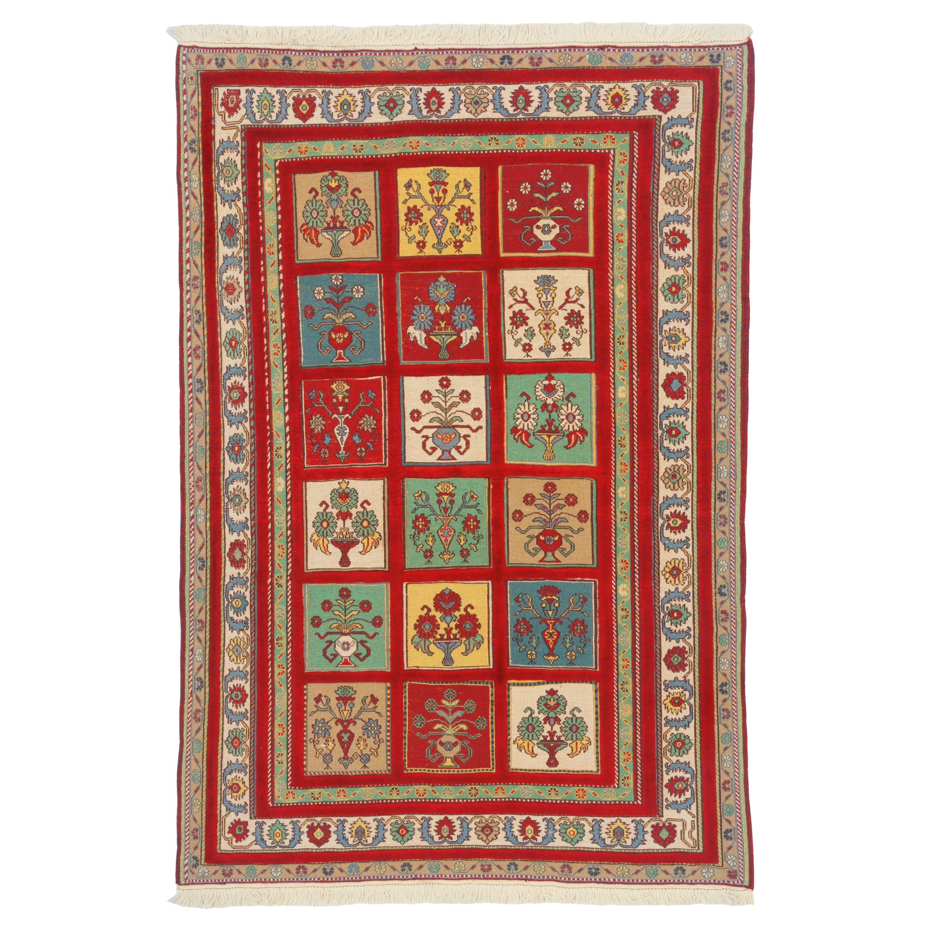 Sirjan Handmade Kilim Carpet — Kheshti | Full Wool | 120 × 180 cm | SKU 40200370