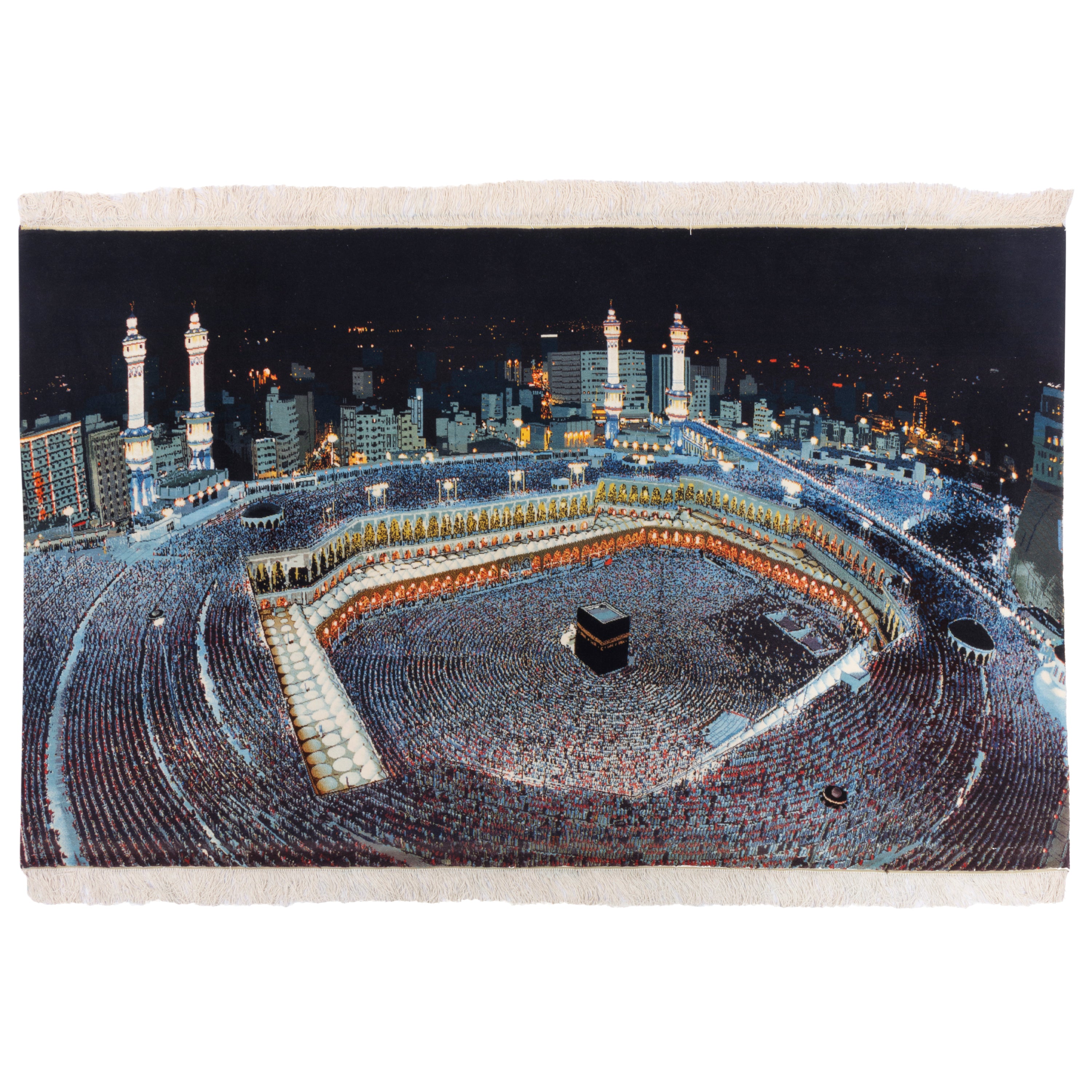فنية حائط سجاد تبريز يدوي — ساراسار | وبر حرير / سدى حرير | 126 × 206 سم | رمز المنتج 70200875