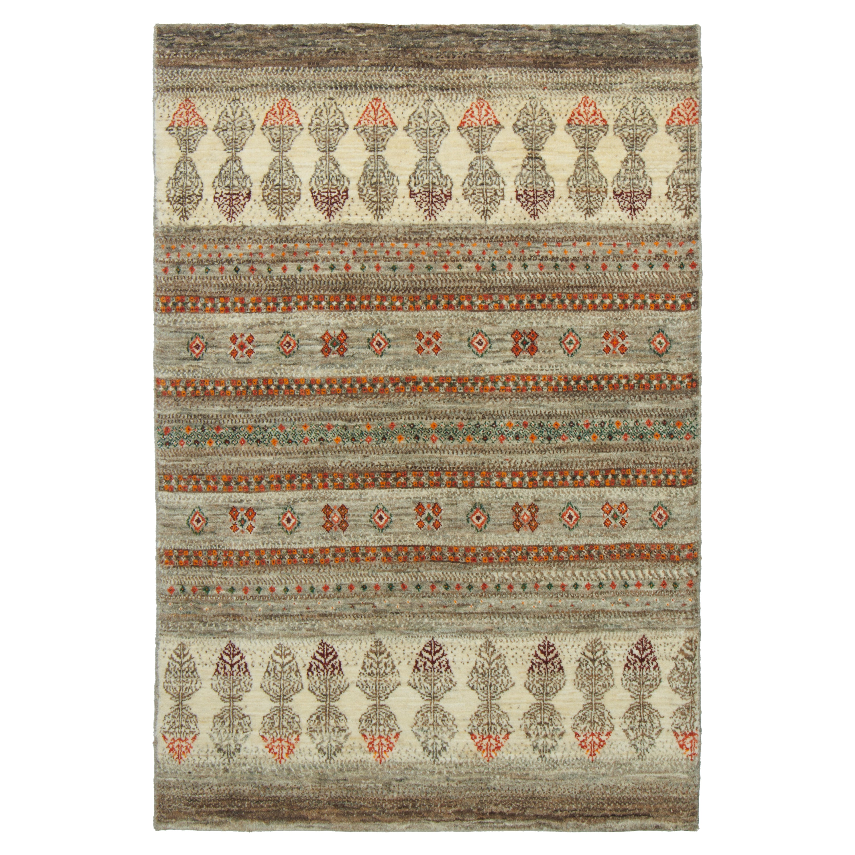 جابيه شيراز شغل يد — ساراسار | صوف بالكامل | 115 × 169 سم | رمز المنتج 50101371