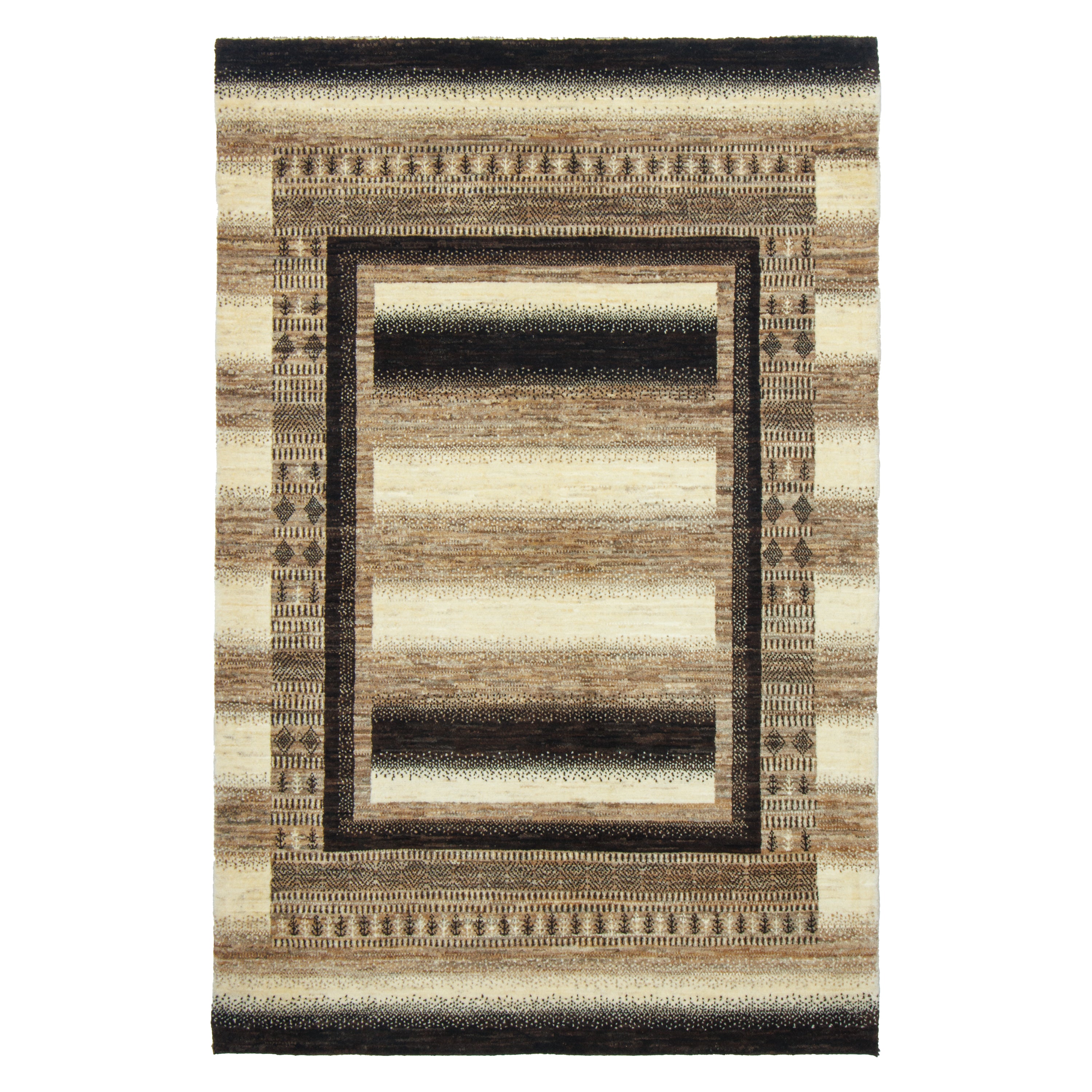 جابيه شيراز صناعة يدوية — ساراسار | صوف بالكامل | 125 × 193 سم | SKU 50201375