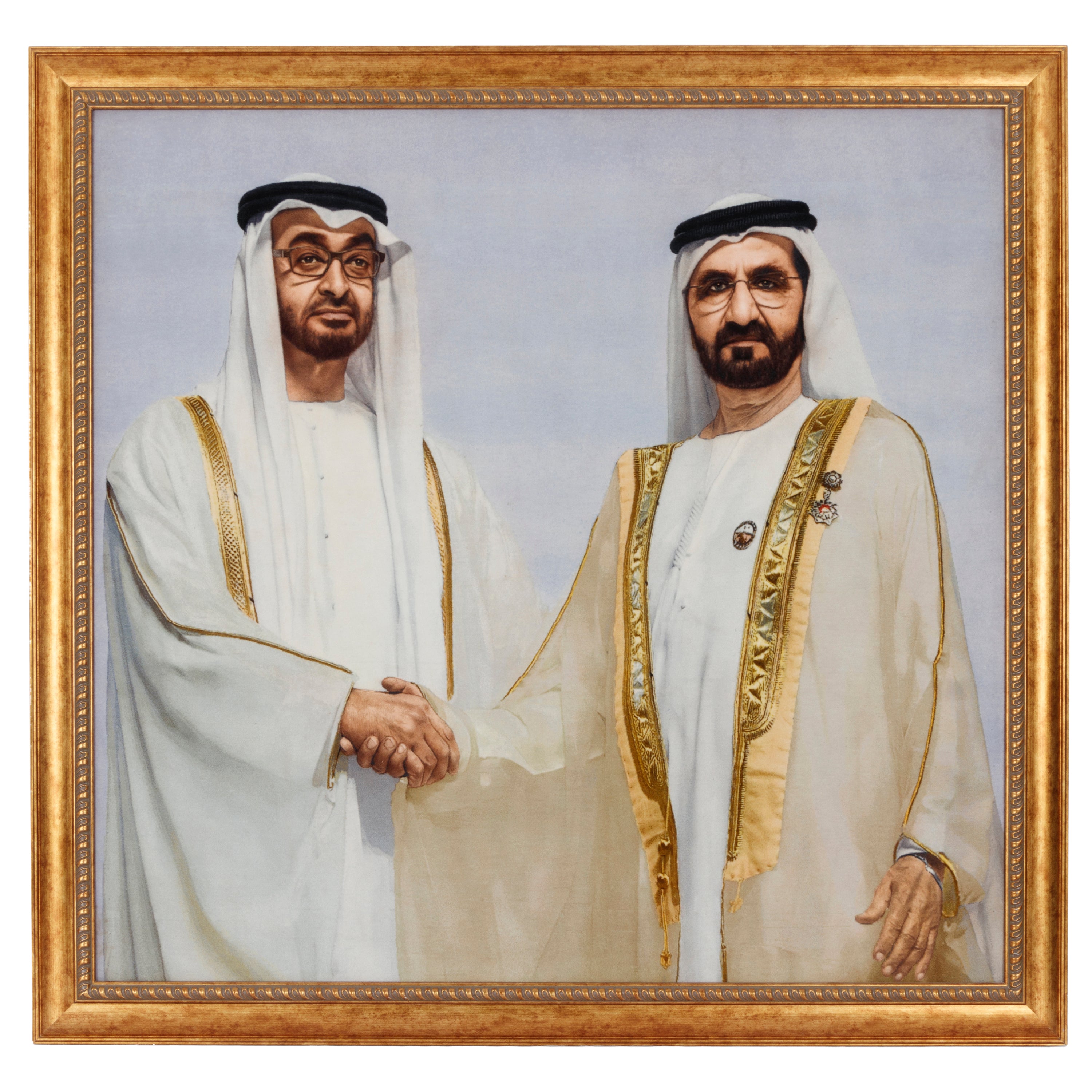 لوحة فنية منسوجة يدوياً من تبريز — سرسار | وبر من الحرير / سداة من الحرير | 126 × 126 سم | رمز المنتج 70100905