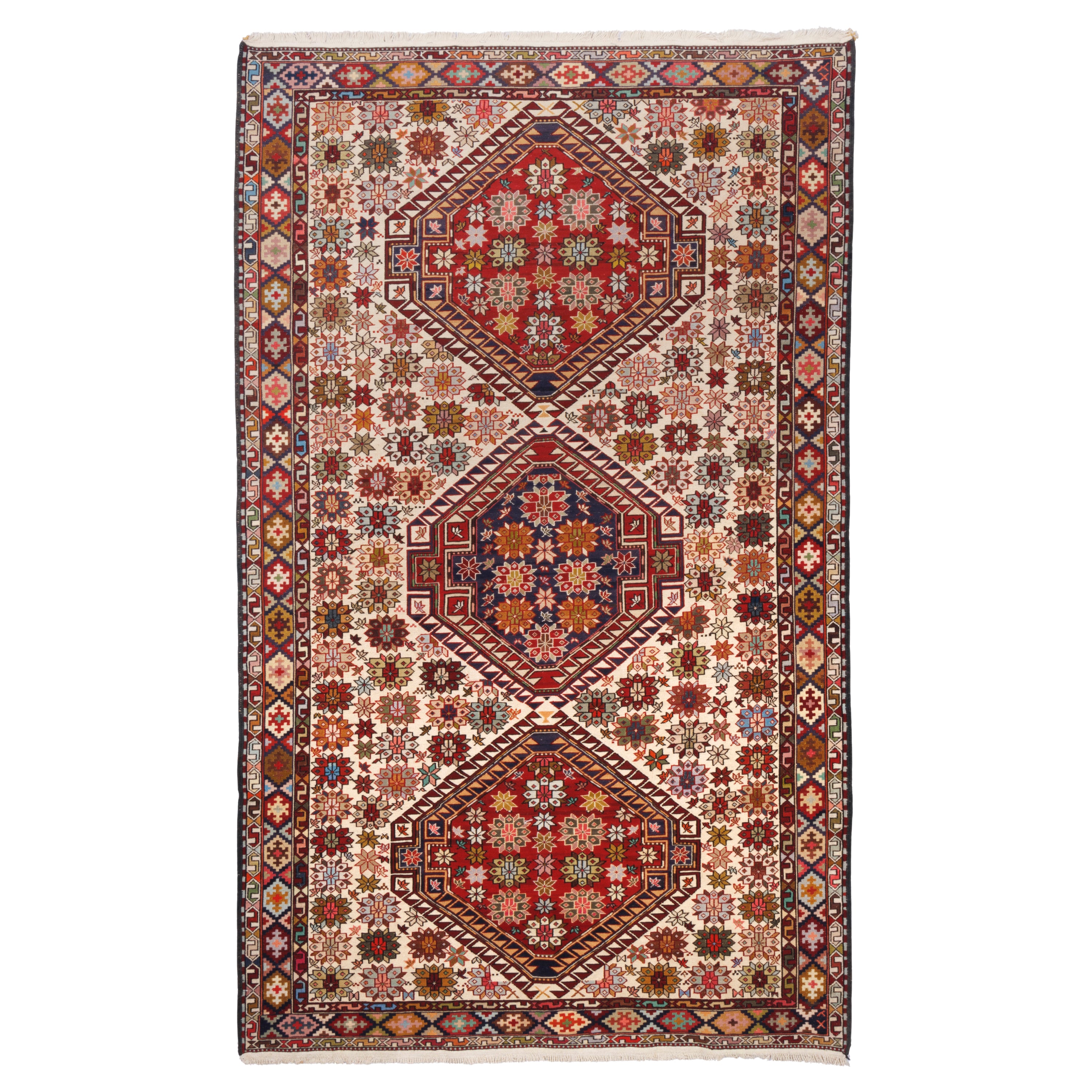 Sirjan Handmade Kilim — Sarasar | Full Wool | 130 × 210 cm | SKU 40201289