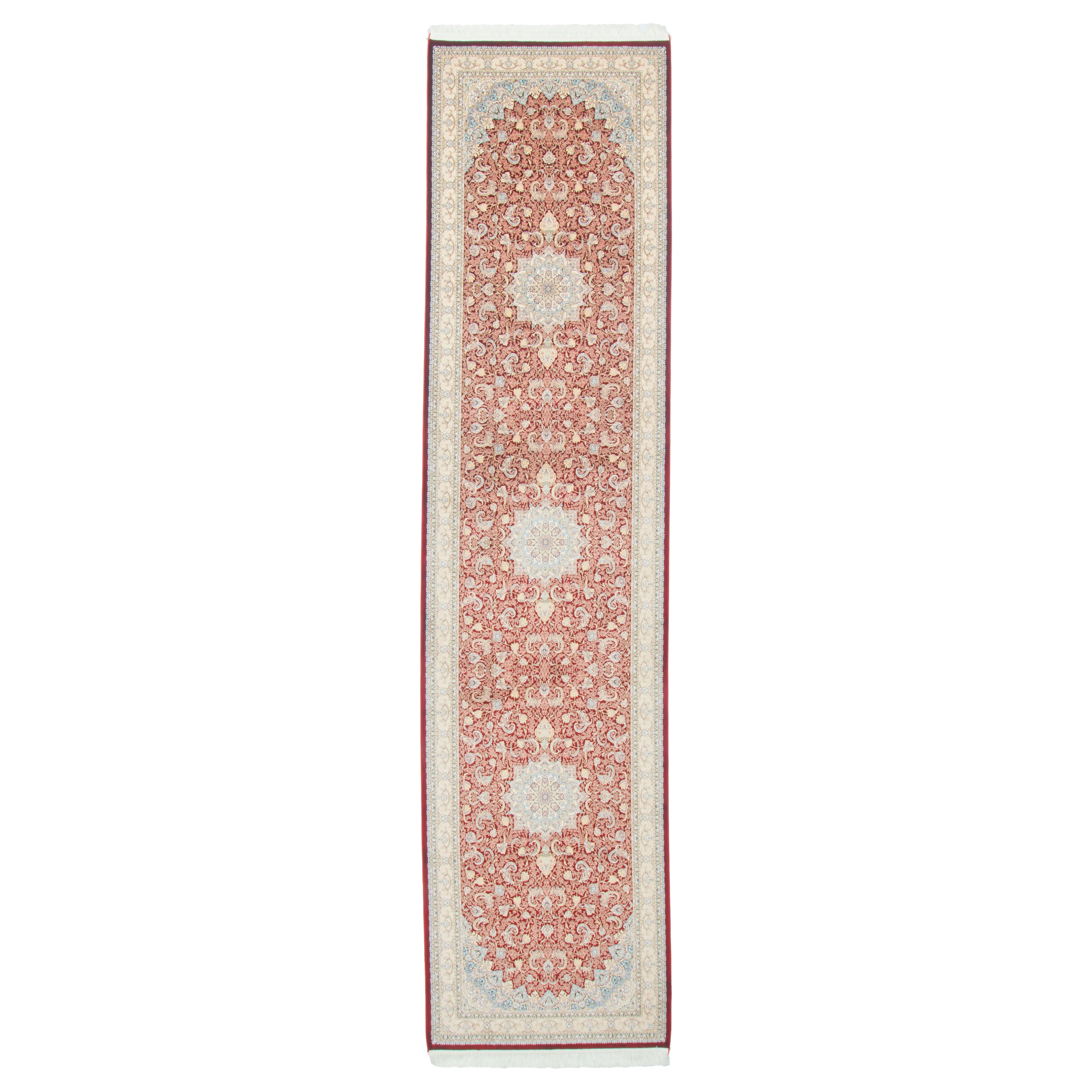 Machine-made Rug, Floral All-over, Acrylic & Bamboo Silk, SPU 200487